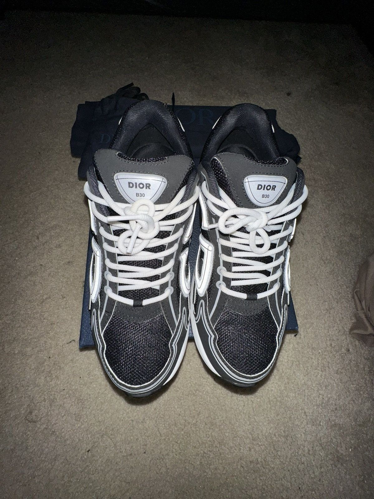 Dior Dior b30 Black and white Size US 9 / EU 42 - 1 Thumbnail