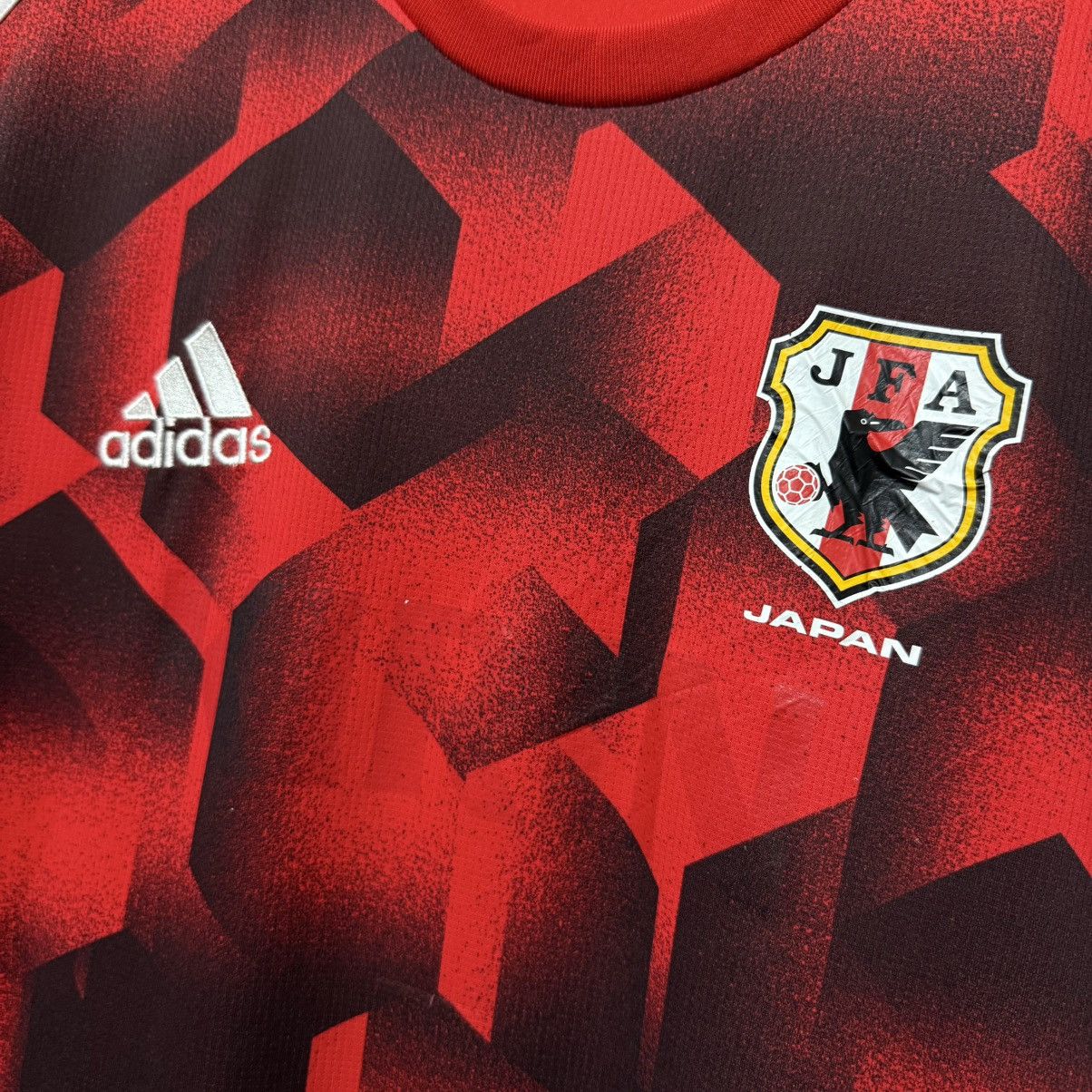 Adidas Adidas japan prematch & training 2017 jersey Size US S / EU 44-46 / 1 - 3 Thumbnail