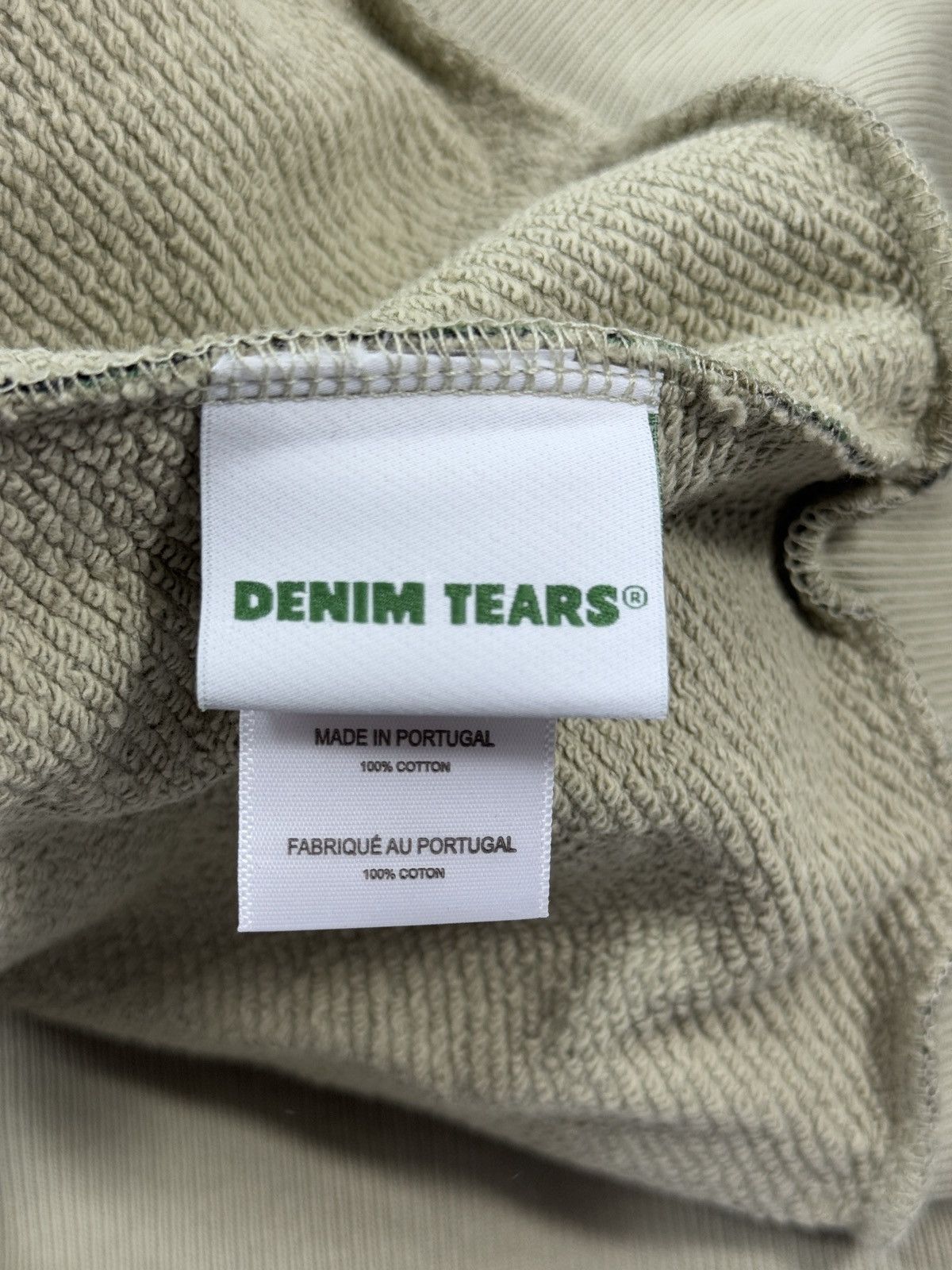 DENIM TEARS Blue Camouflage Zip Hoodie Size US M / EU 48-50 / 2 - 6 Thumbnail