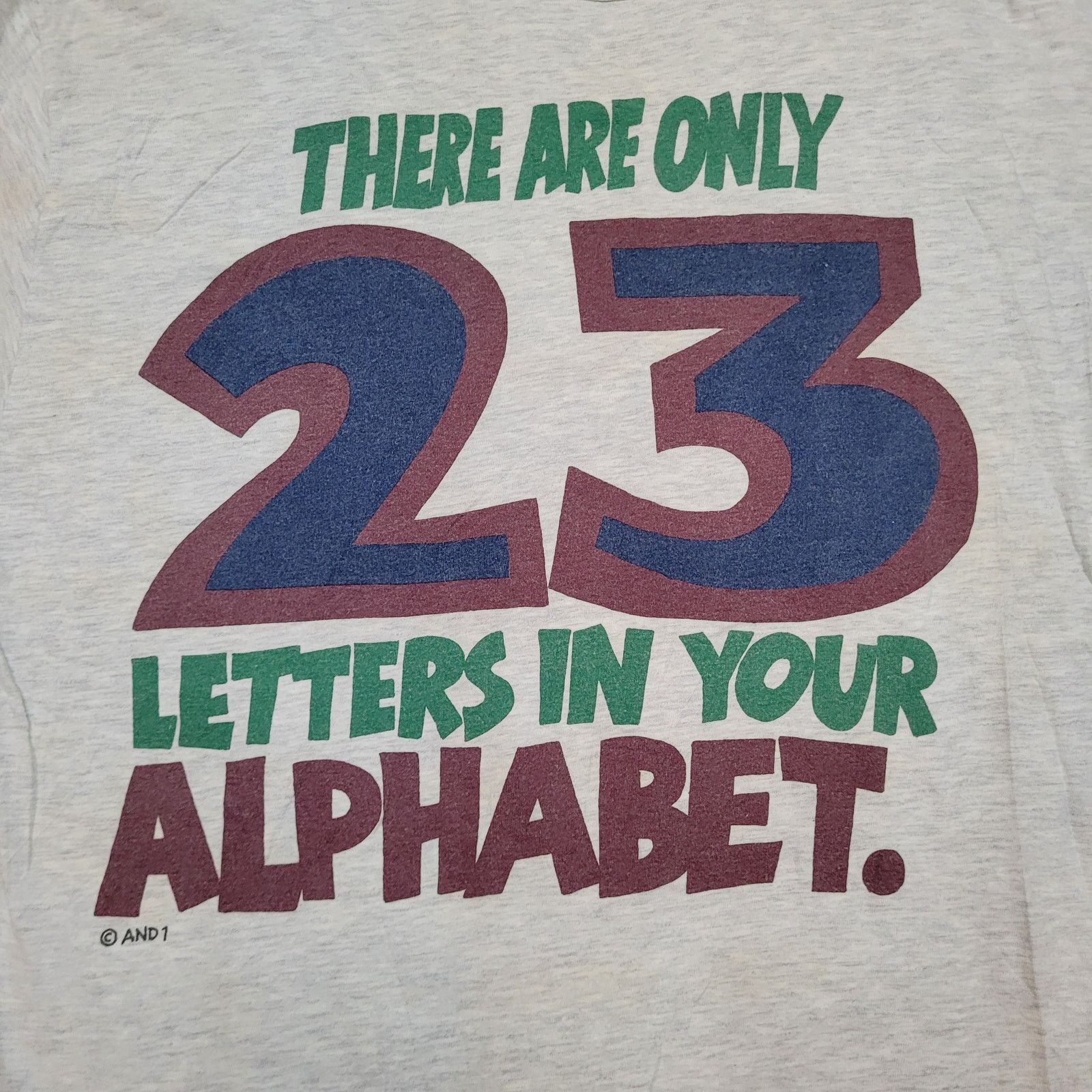 Vintage VTG 90s AND 1 Trash Talk Tee Mens M USA Streetball Size US M / EU 48-50 / 2 - 2 Thumbnail