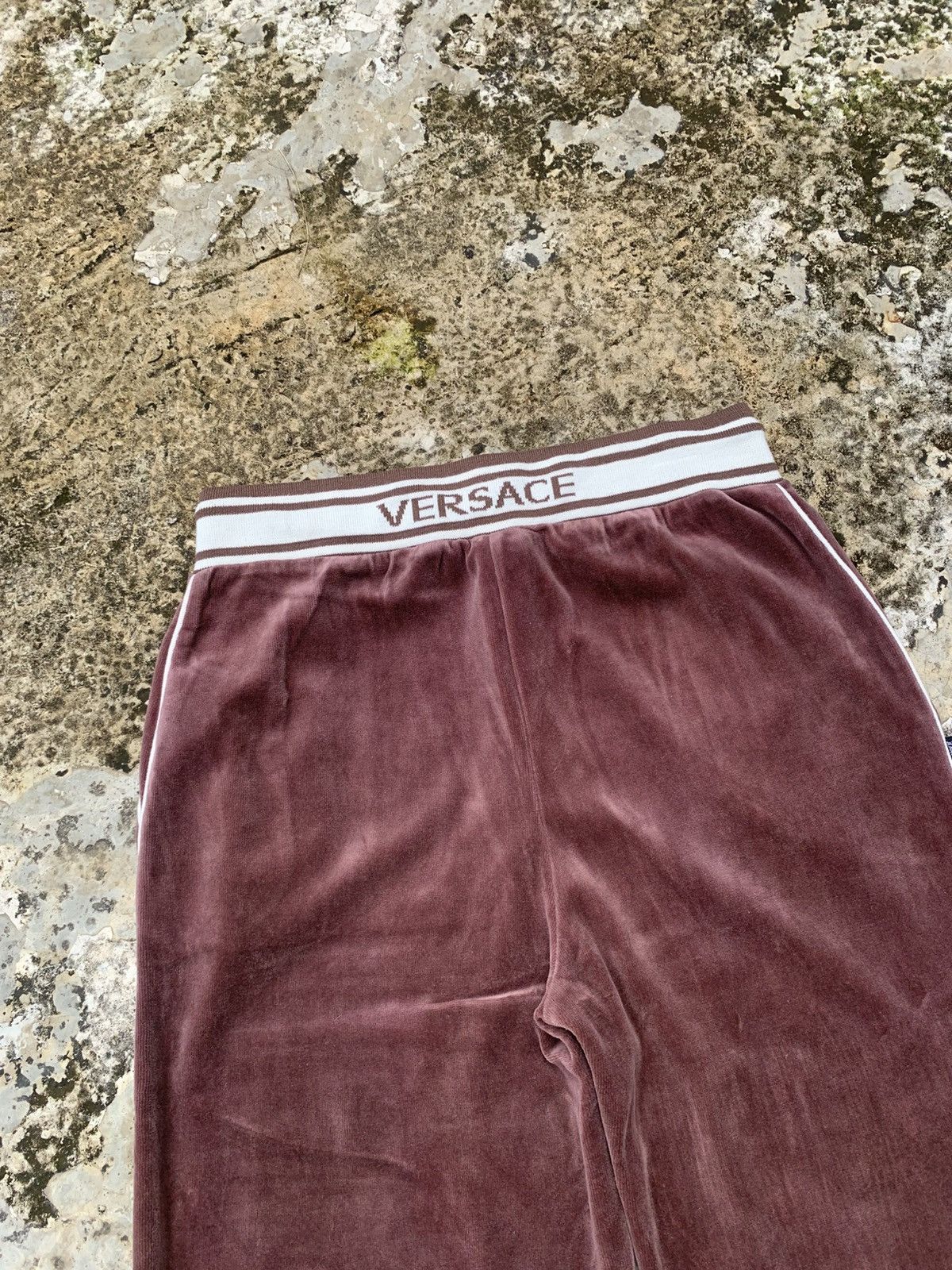 Versace Versace Velvet Track Pants Size US 31 - 2 Thumbnail