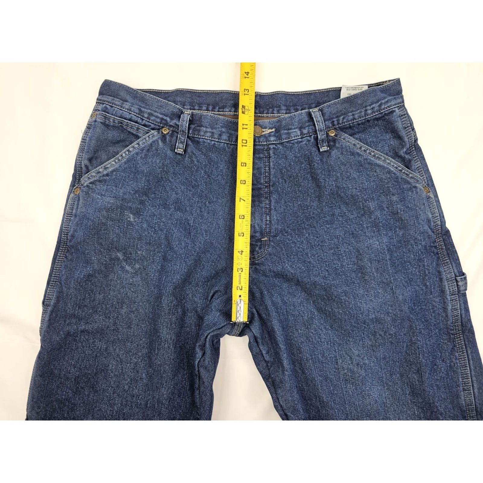 Wrangler Wrangler Fleece Lined Carpenter Jeans Men 34x30 Blue Denim 94GRWSW Work Pants EUC Size US 34 / EU 50 - 6 Thumbnail