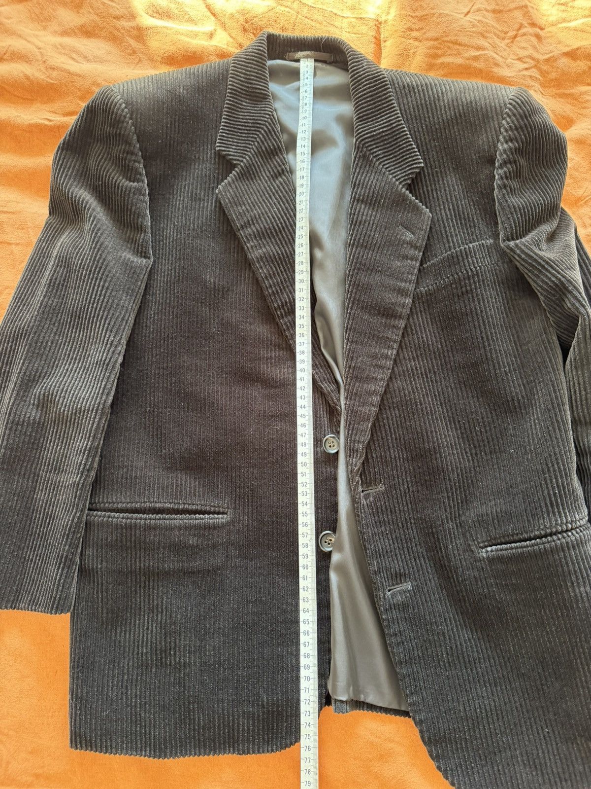 Comme des Garcons Homme Vintage Comme Des Garson Brown Corduroy Blazer Size 36R - 4 Thumbnail
