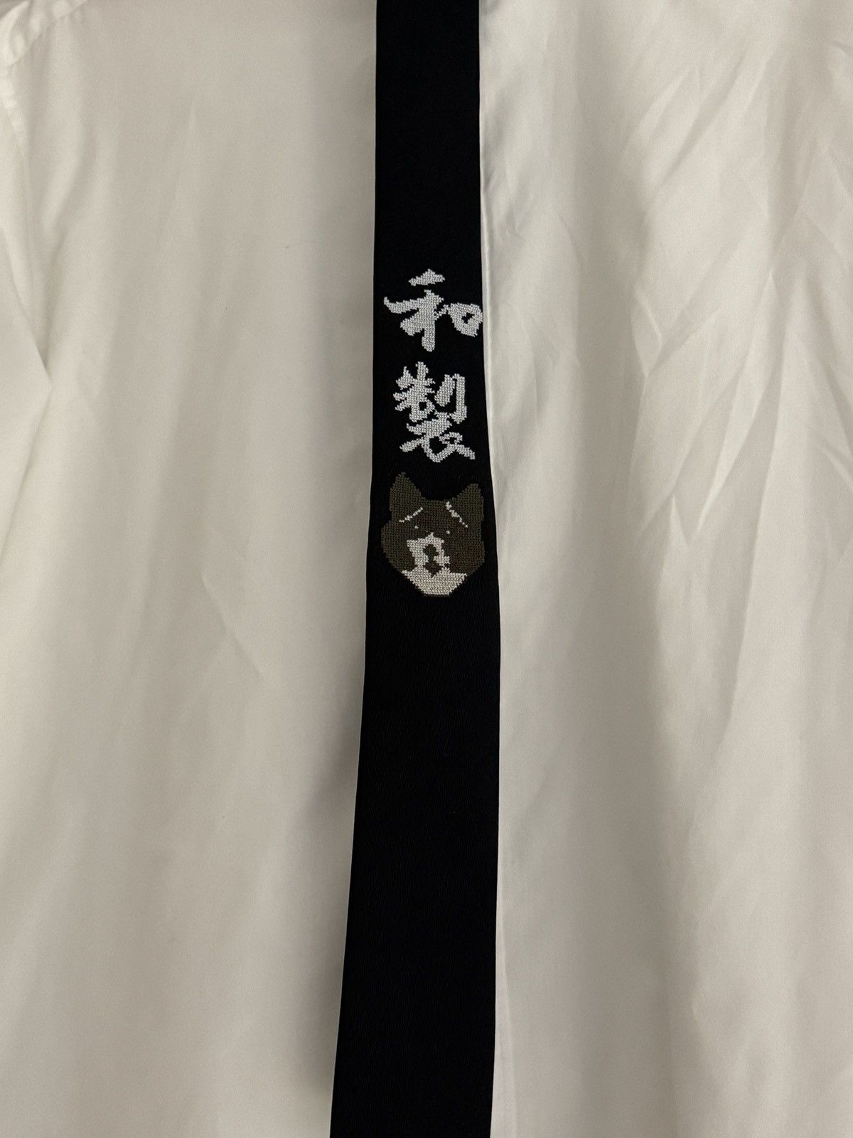 YOHJI YAMAMOTO POUR HOMME 禁煙宣言 Yohji Yamamoto Pour Homme 禁煙宣言 tie | Grailed