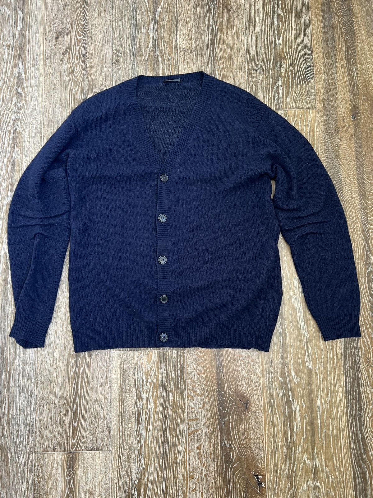 Prada 2023 Prada oversized cardigan sweater raf simons era Size US M / EU 48-50 / 2 - 1 Thumbnail