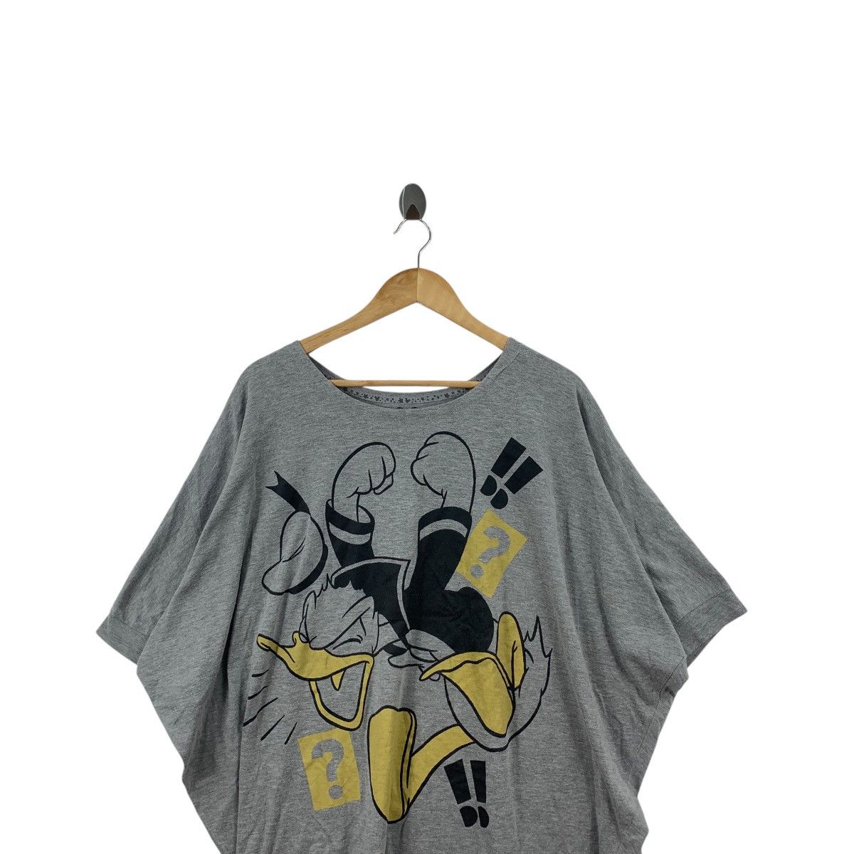 Disney DISNEY DONALD DUCK Angry Cartoon Mickey Blouse Tee Shirt Top Size 3XL / US 20-22 - 2 Thumbnail