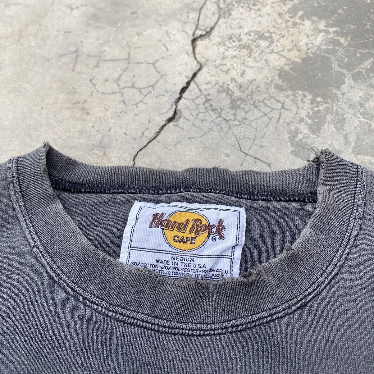 Hard Rock Cafe Beautifully Distressed 1990s Hard Rock Crewneck Size US L / EU 52-54 / 3 - 7 Thumbnail
