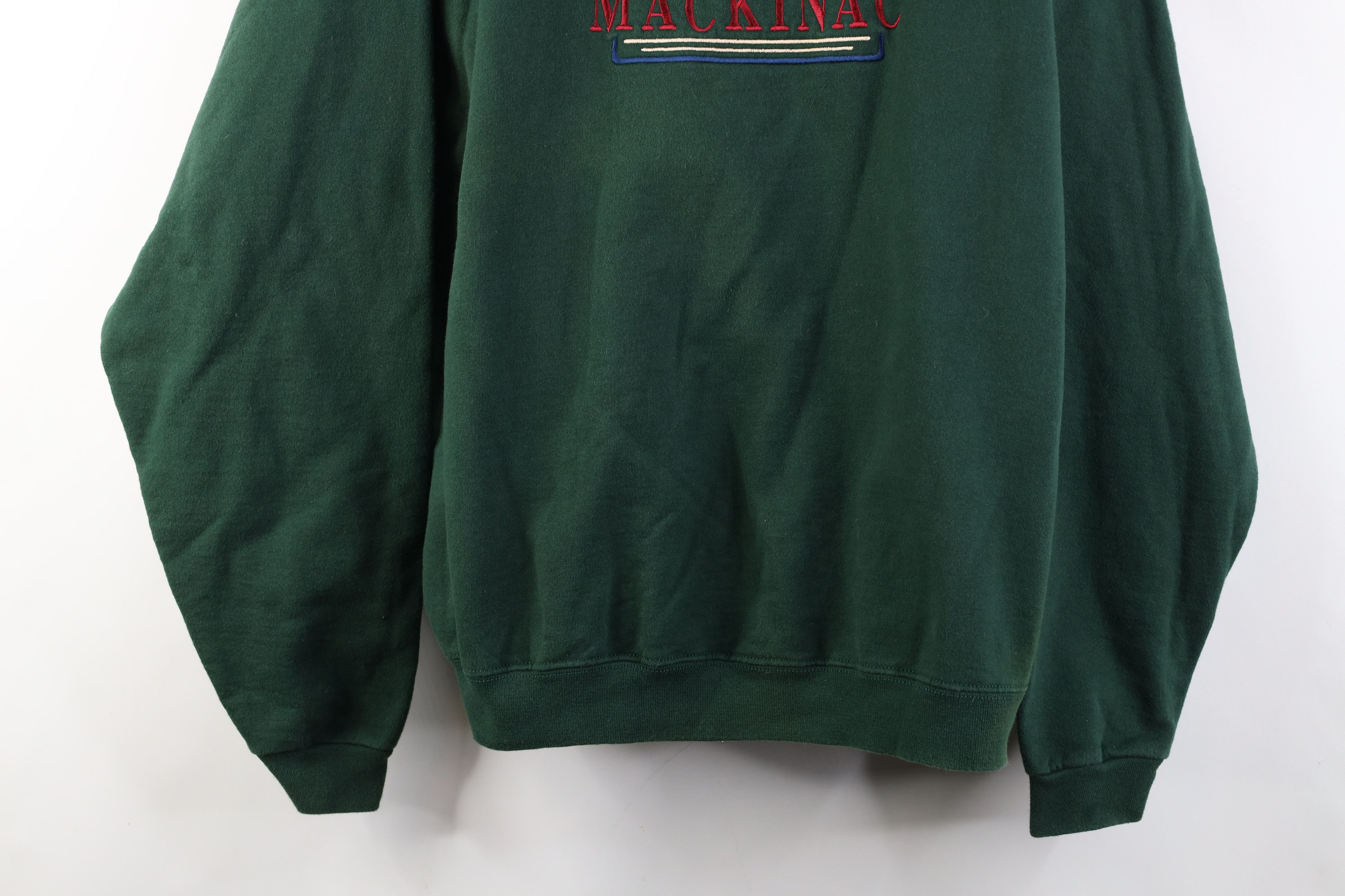 Vintage Vintage 90s Streetwear Michigan Tree Crewneck Sweatshirt Size US XL / EU 56 / 4 - 3 Thumbnail