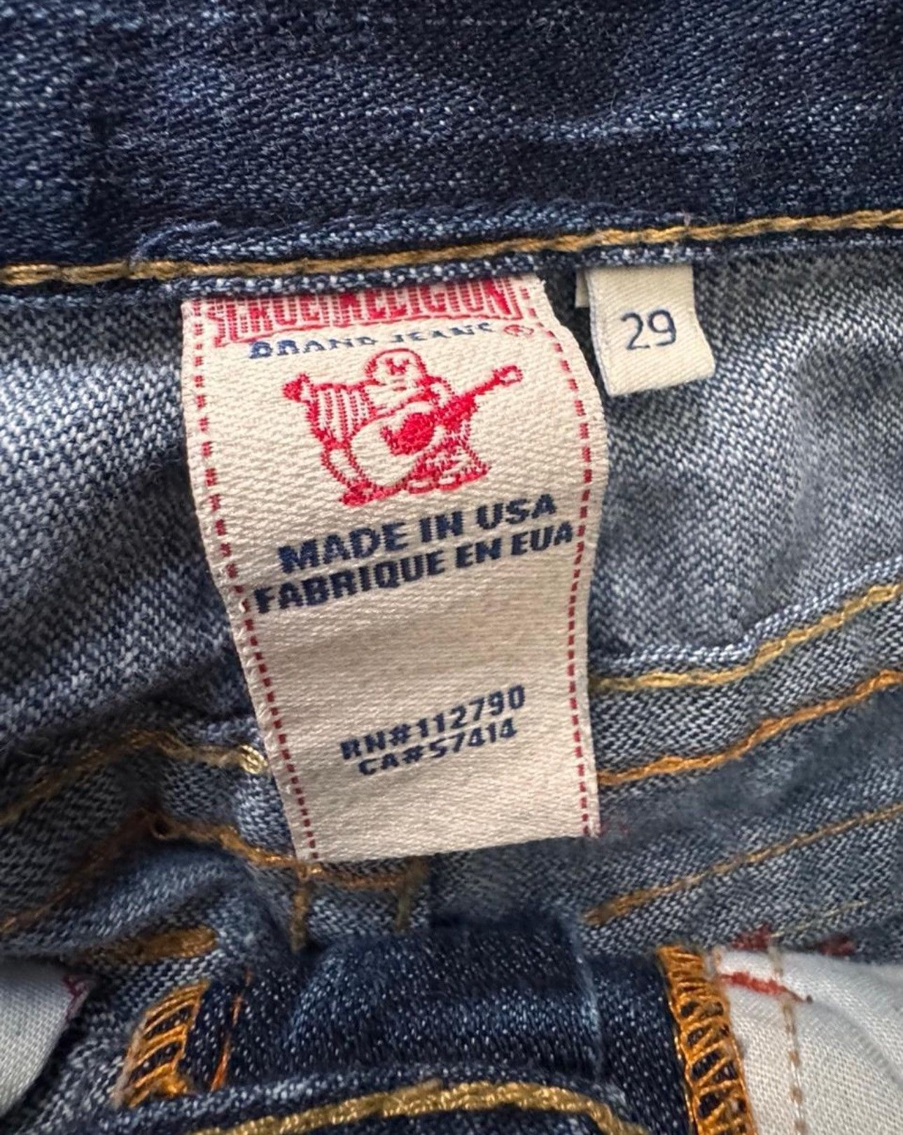 True Religion ricky trueys Size 29" - 3 Thumbnail