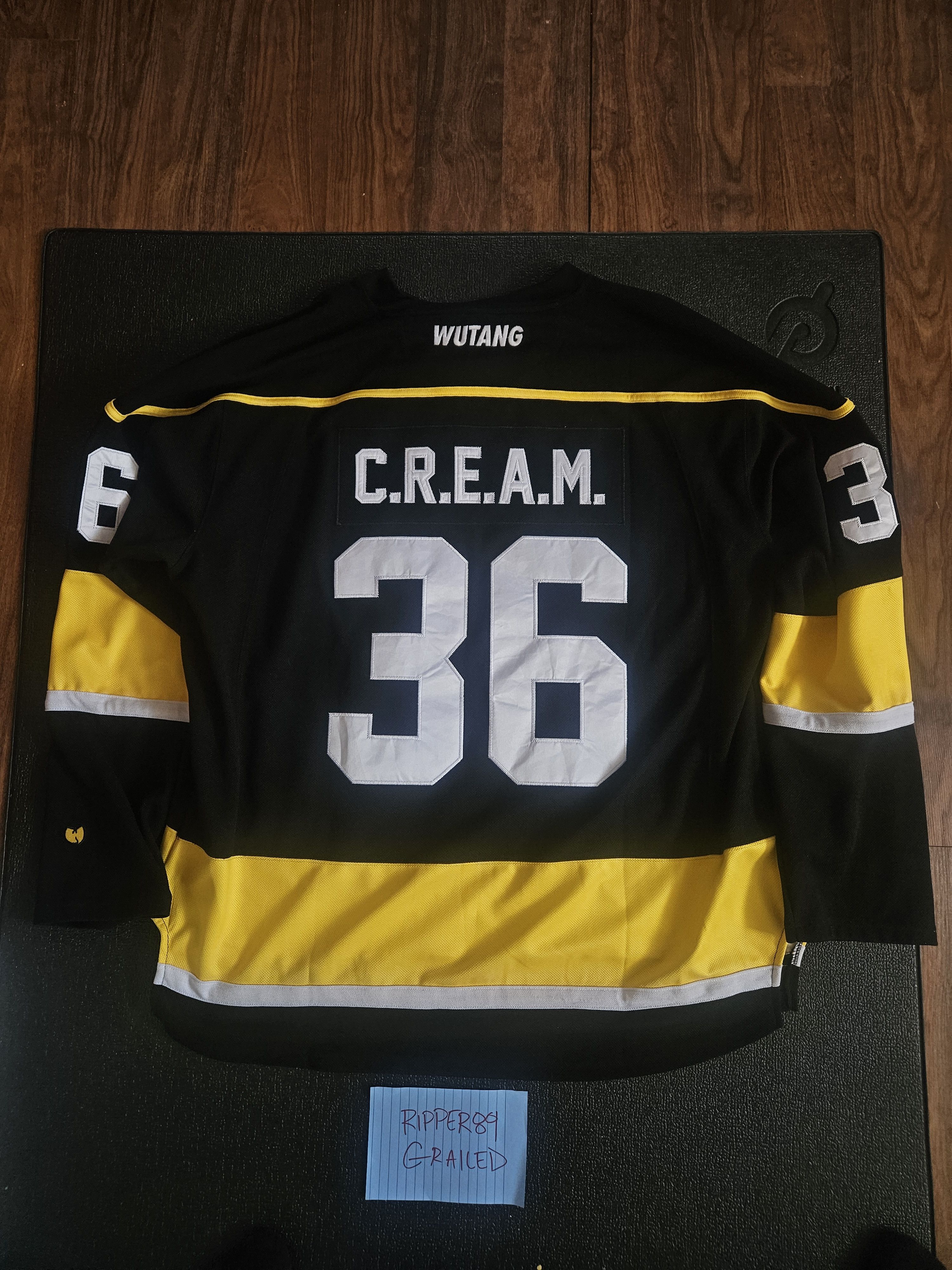 Wu-Tang Clan Wu-Tang Clan 36 Chambers Jersey Hoodie - Size XL - RARE! Size US XXL / EU 58 / 5 - 1 Thumbnail