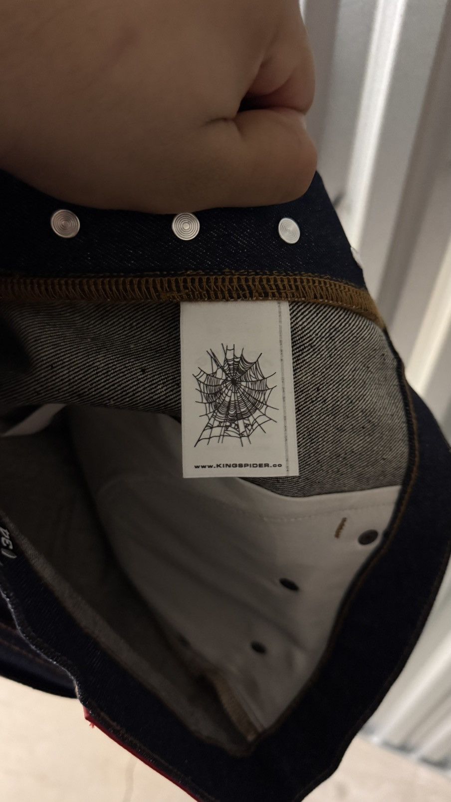 Sp5der Sp5der V3 Logo Denim Short ‘indigo Denim’ Size US 34 / EU 50 - 7 Thumbnail