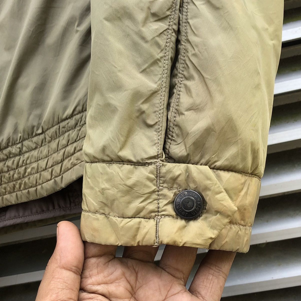 Calvin Klein Vintage Calvin Klein Jeans Nylon Faded Bomber Jacket Size US M / EU 48-50 / 2 - 15 Thumbnail
