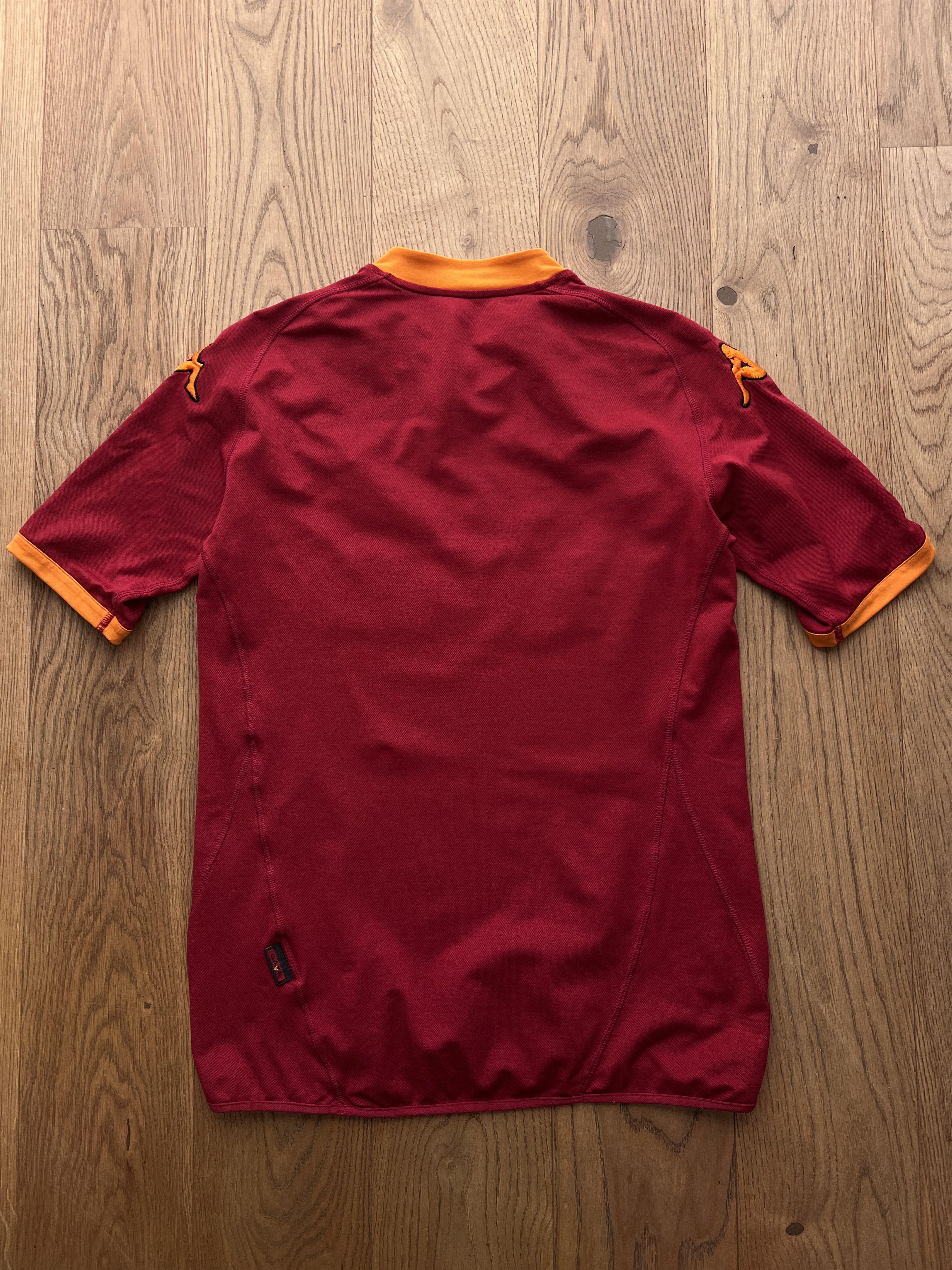 Kappa Rare Kappa AS Roma vintage 2007 home football jersey stretch Size US S / EU 44-46 / 1 - 19 Thumbnail