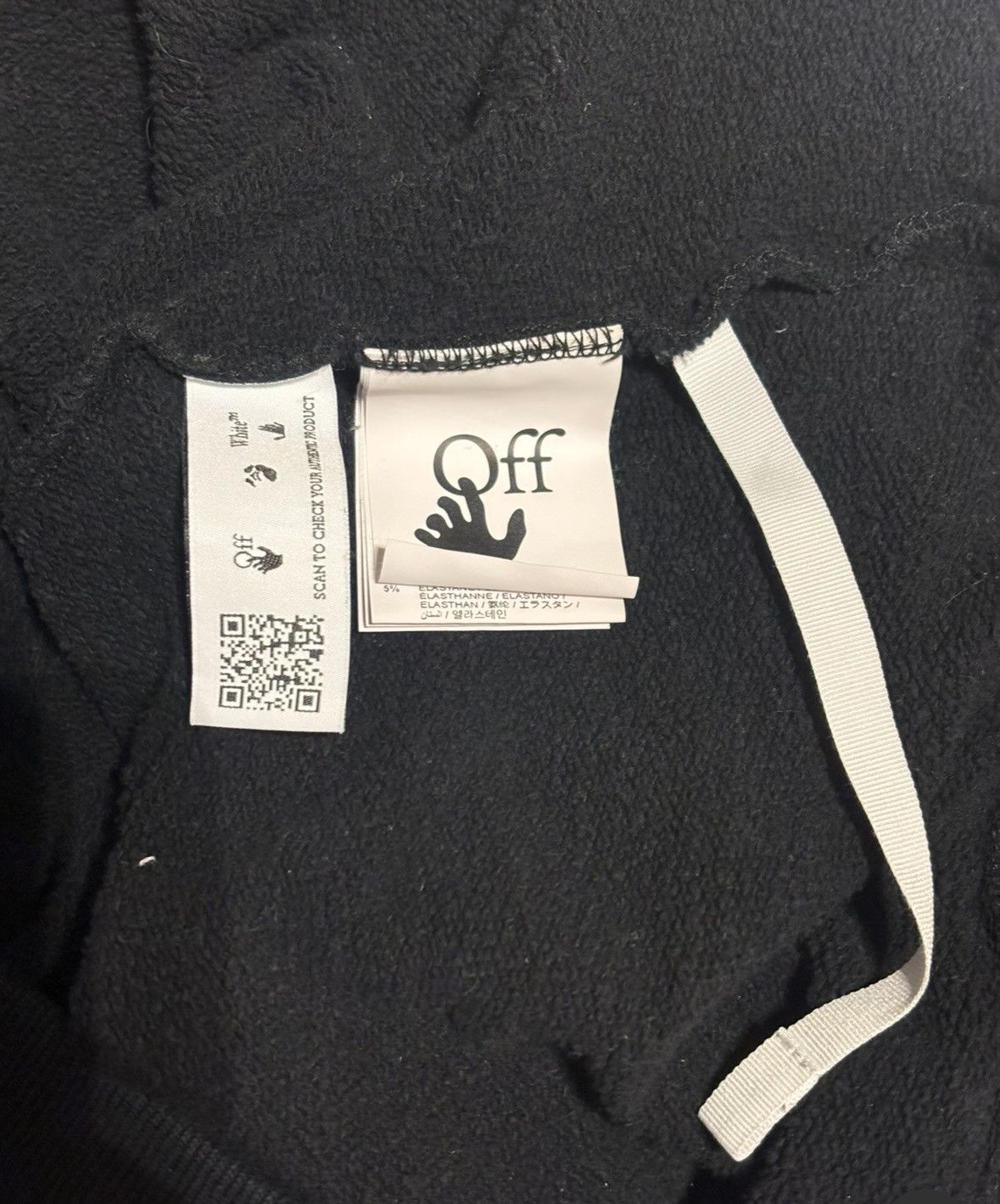 Off-White RARE 2013 Off-White Hoodie — OG Early Release (Pre-ICON Era) Size US L / EU 52-54 / 3 - 6 Thumbnail