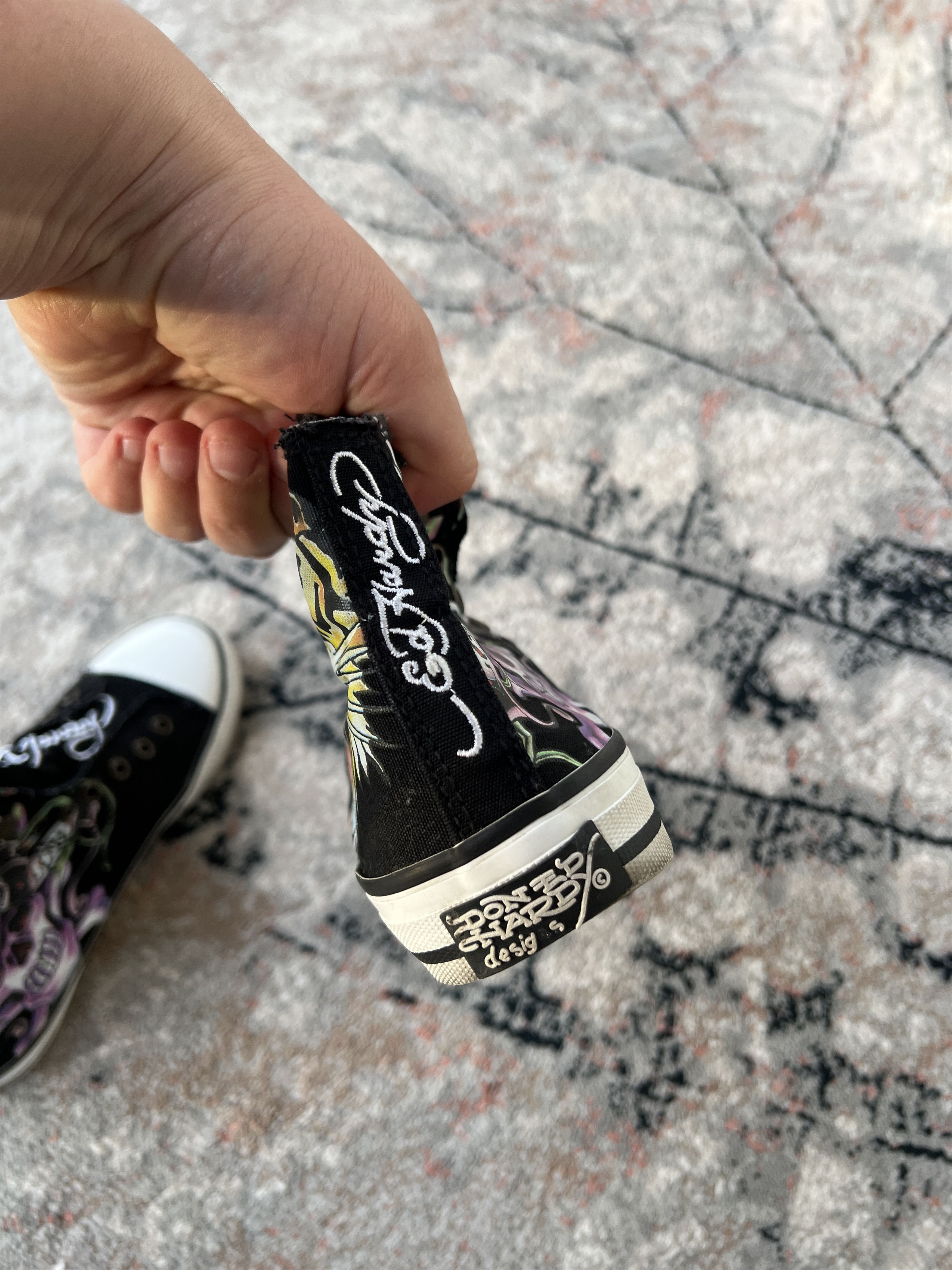 Christian Audigier Y2K Ed Hardy Christian Audigier Sneakers Size US 5 / IT 35 - 11 Thumbnail