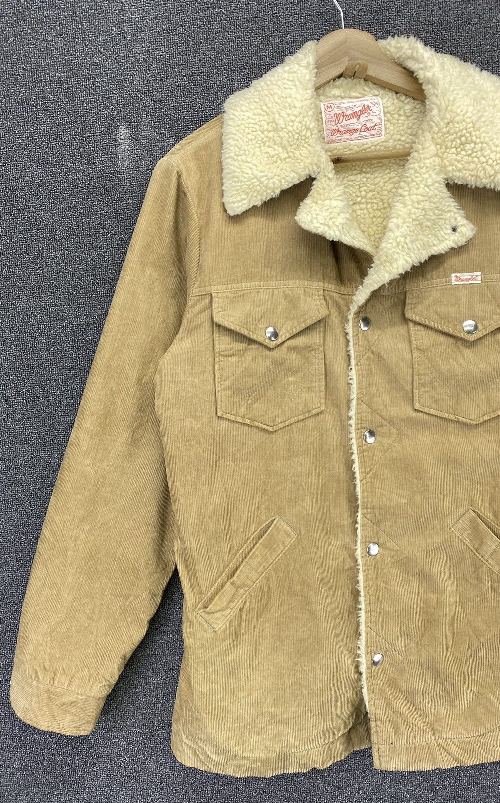 Wrangler Vintage 90s Wrangler Sherpa Lining Long Jacket Size US M / EU 48-50 / 2 - 3 Thumbnail
