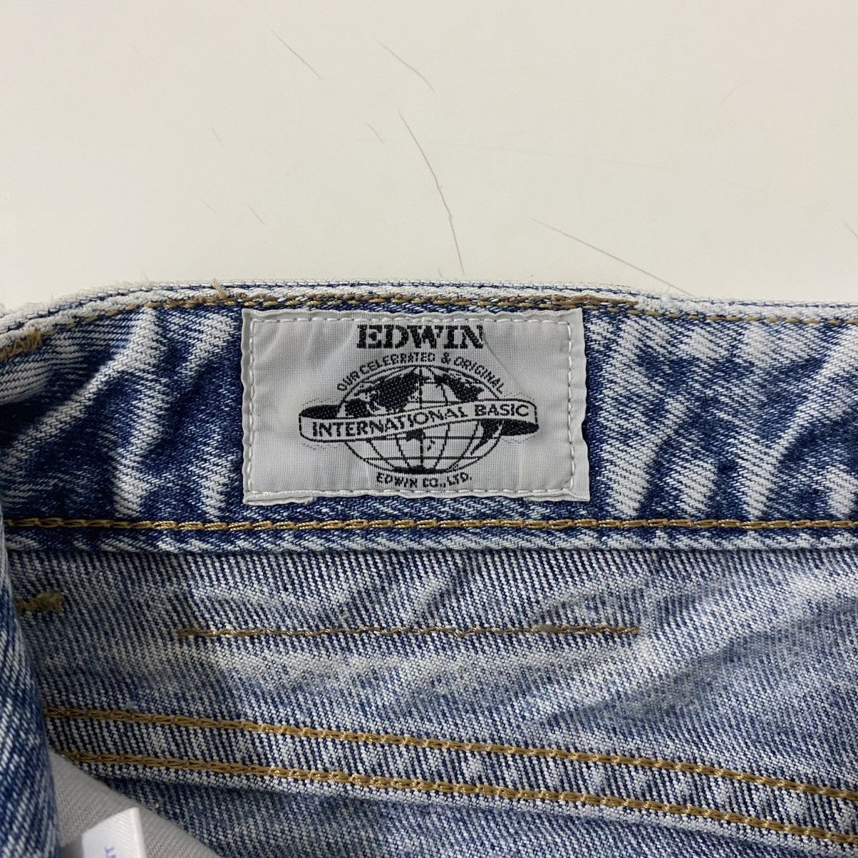 Edwin Vintage EDWIN Denim 90s acid wash size 31 Size US 31 - 3 Thumbnail