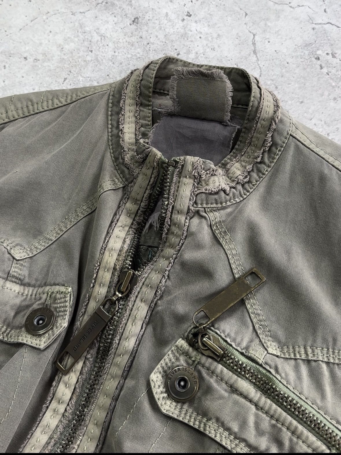 Japanese Brand Vintage Cropped Distressed Faded Cargo LGB Style Jacket Size US S / EU 44-46 / 1 - 3 Thumbnail