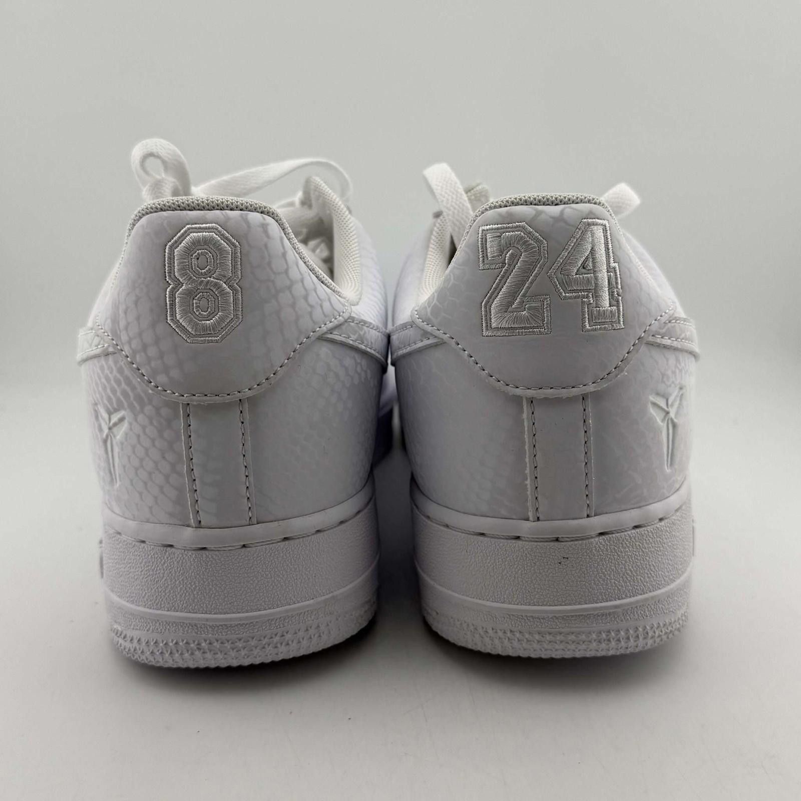 Nike Nike Air Force 1 Kobe Bryant Forever White OG Box Size US 11 / EU 44 - 4 Thumbnail