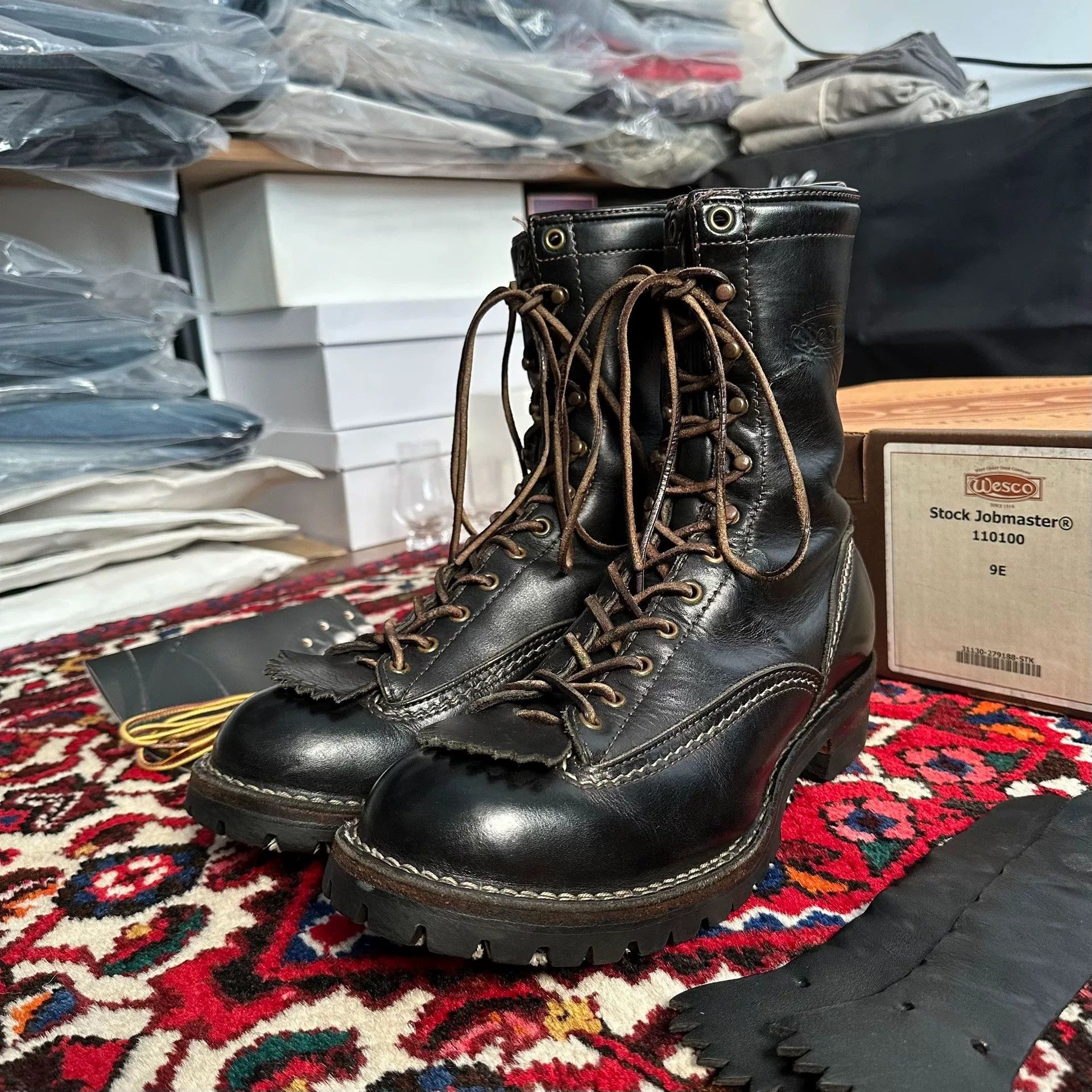 WESCO WESCO BOOTS X THE SHOP BLACK DH SERVICE BOOT size 9 | Grailed