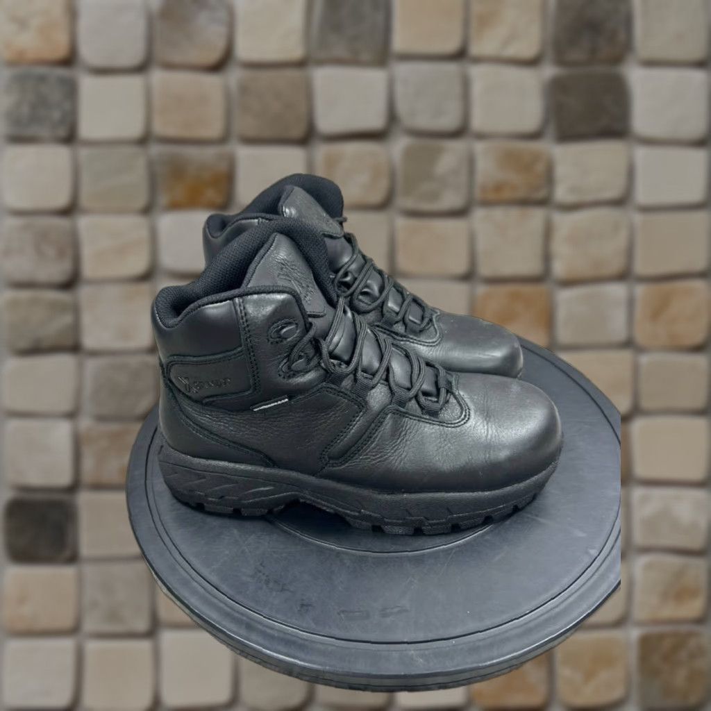 SR Max Denali Work Boot Womens Size M Black Leather Slip