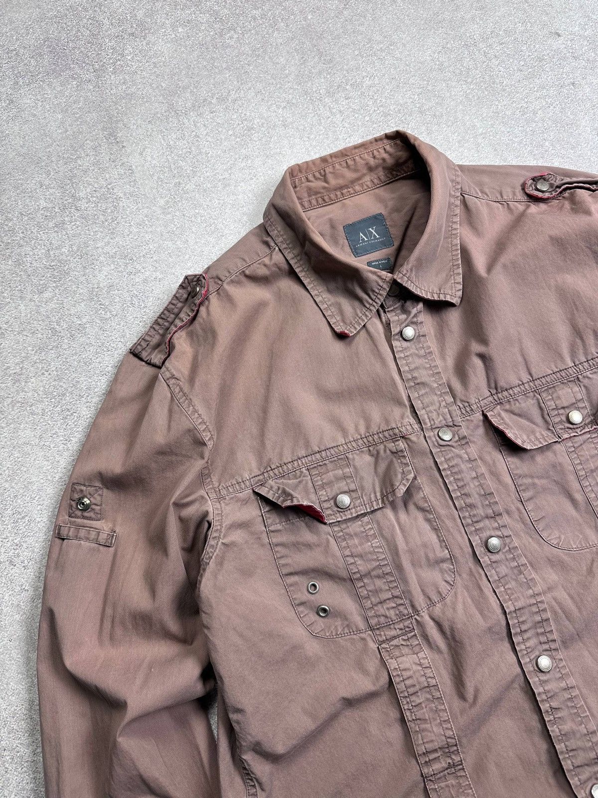 Armani Vintage Armani Exchange Grunge Y2K Shirt L Size US L / EU 52-54 / 3 - 7 Thumbnail