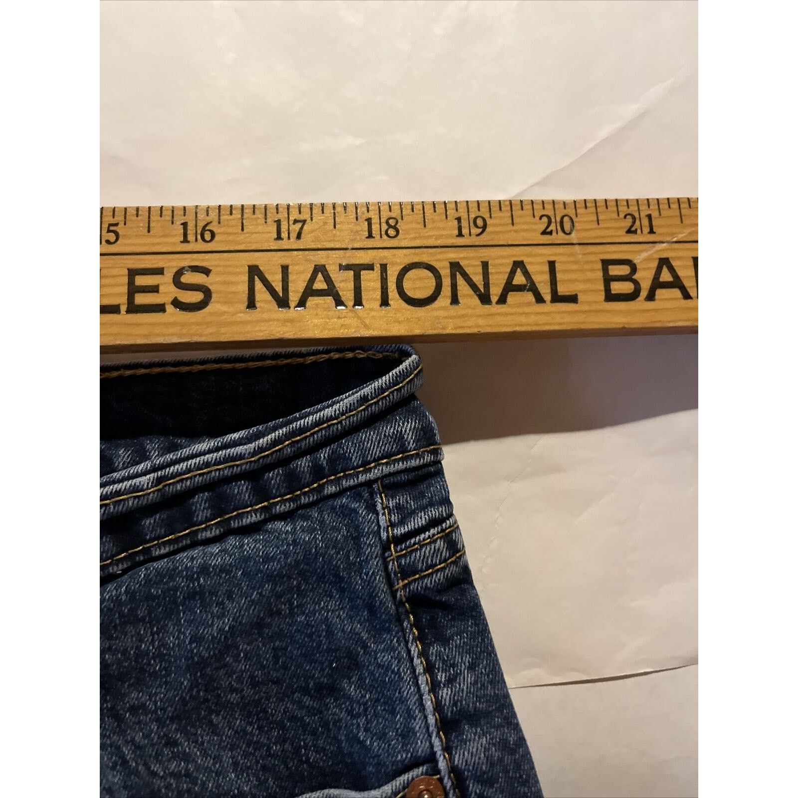Levi's Levis 505 Jeans Mens 38x30 Denim Dark Wash Cotton Blue Y2k Size US 38 / EU 54 - 5 Thumbnail