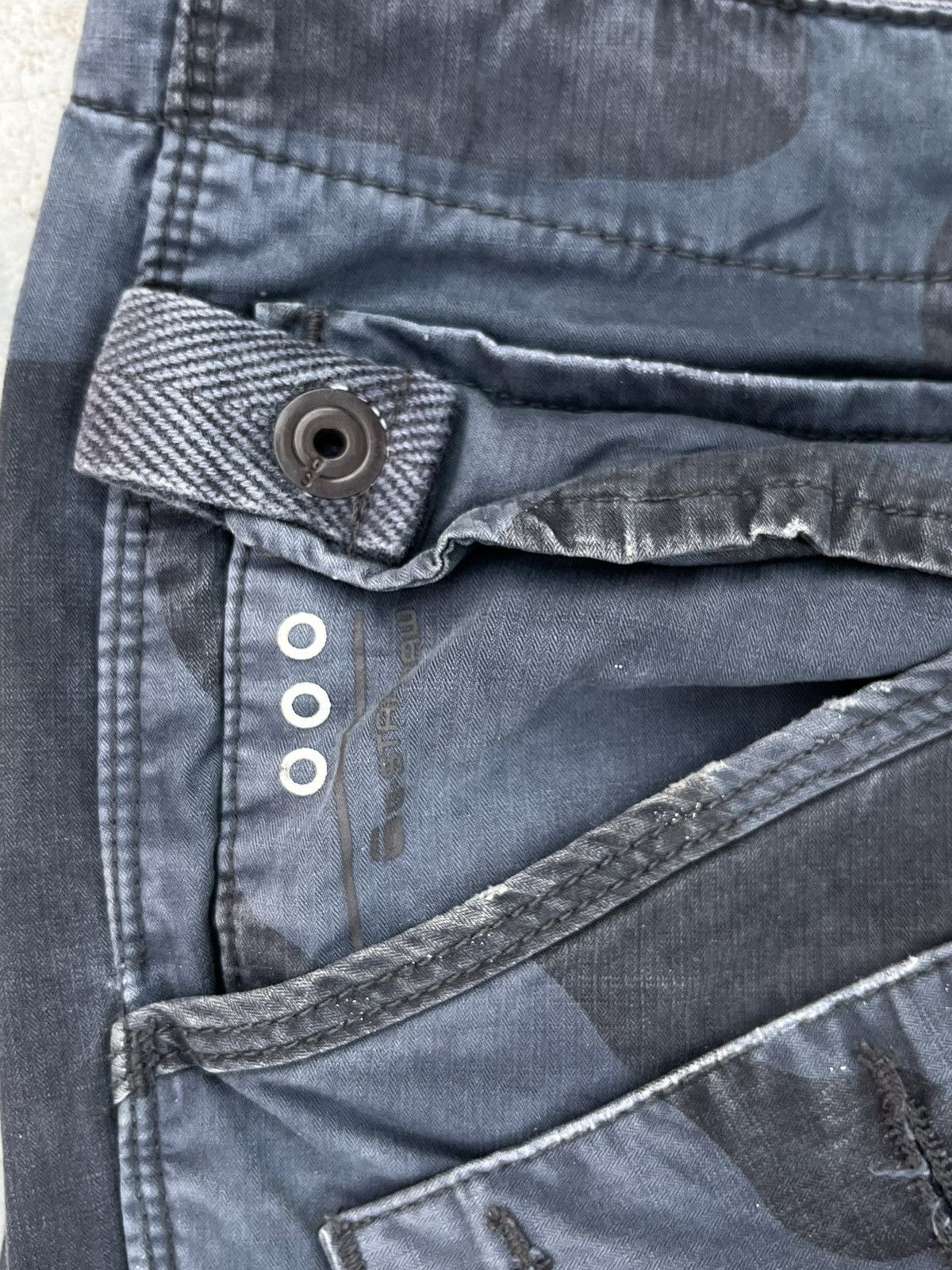 G-Star RARE VINTAGE G-STAR RAW 3301 NAVY MILITARY Size US 34 / EU 50 - 14 Thumbnail