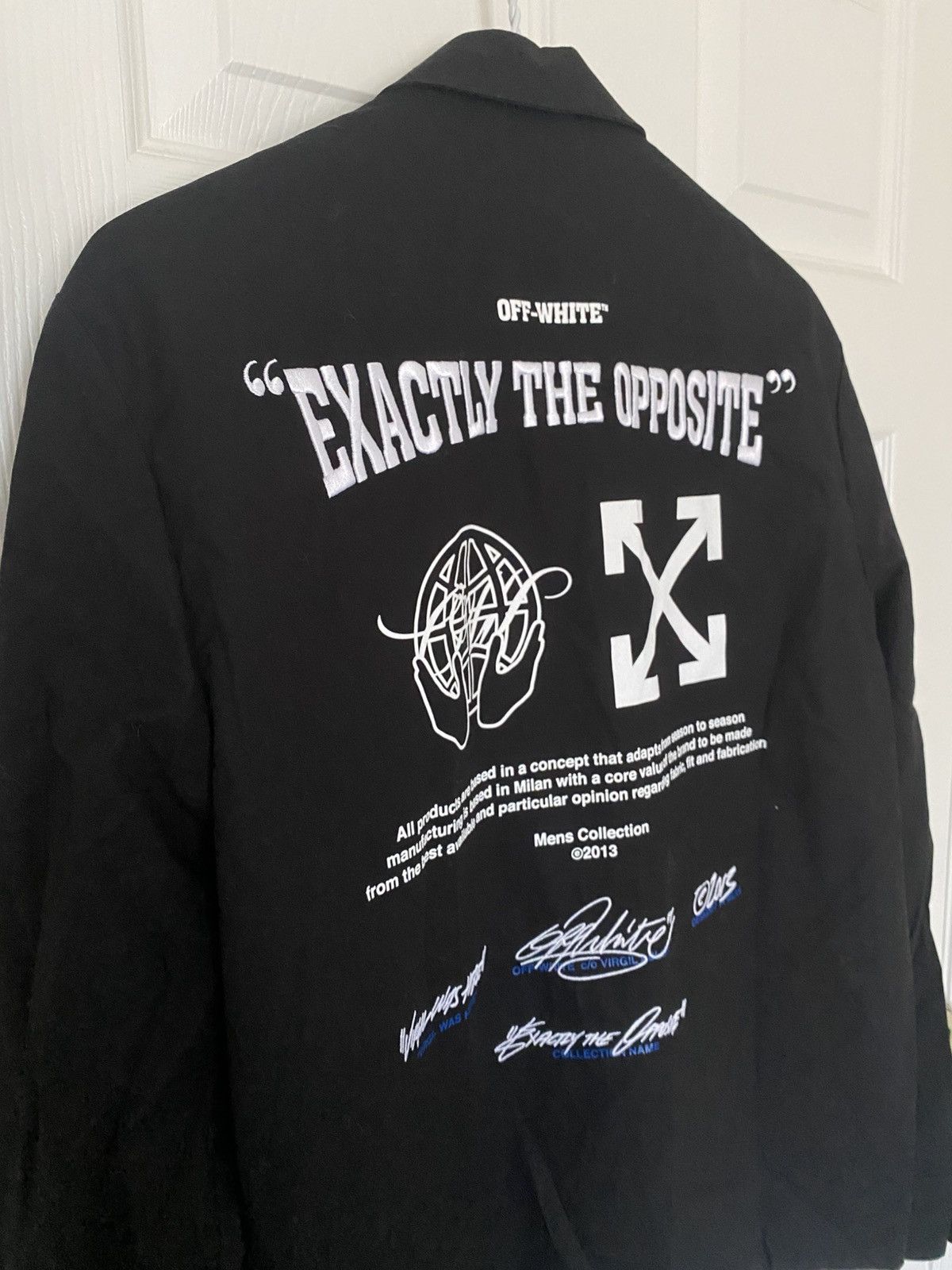 Off-White Off-White Exact Opposite Jacket Size XS Size US XS / EU 42 / 0 - 5 Thumbnail