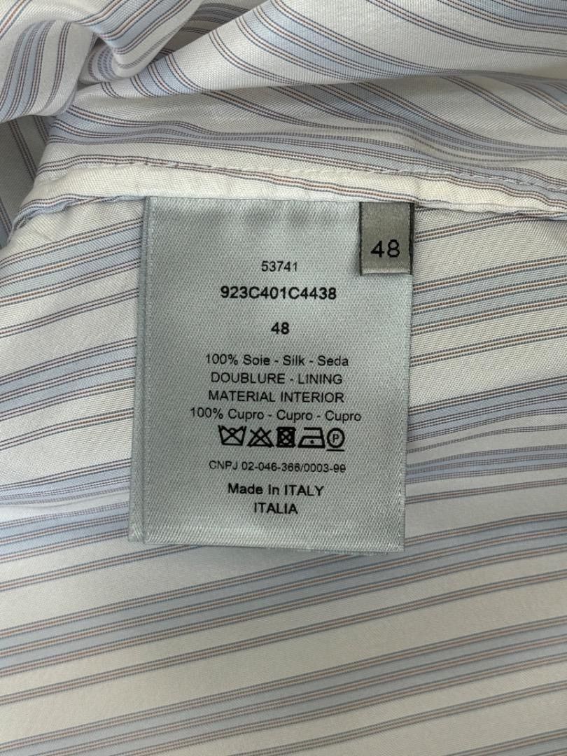 Dior Dior homme 2019 white silk organza bomber jacket rare Size US M / EU 48-50 / 2 - 12 Thumbnail