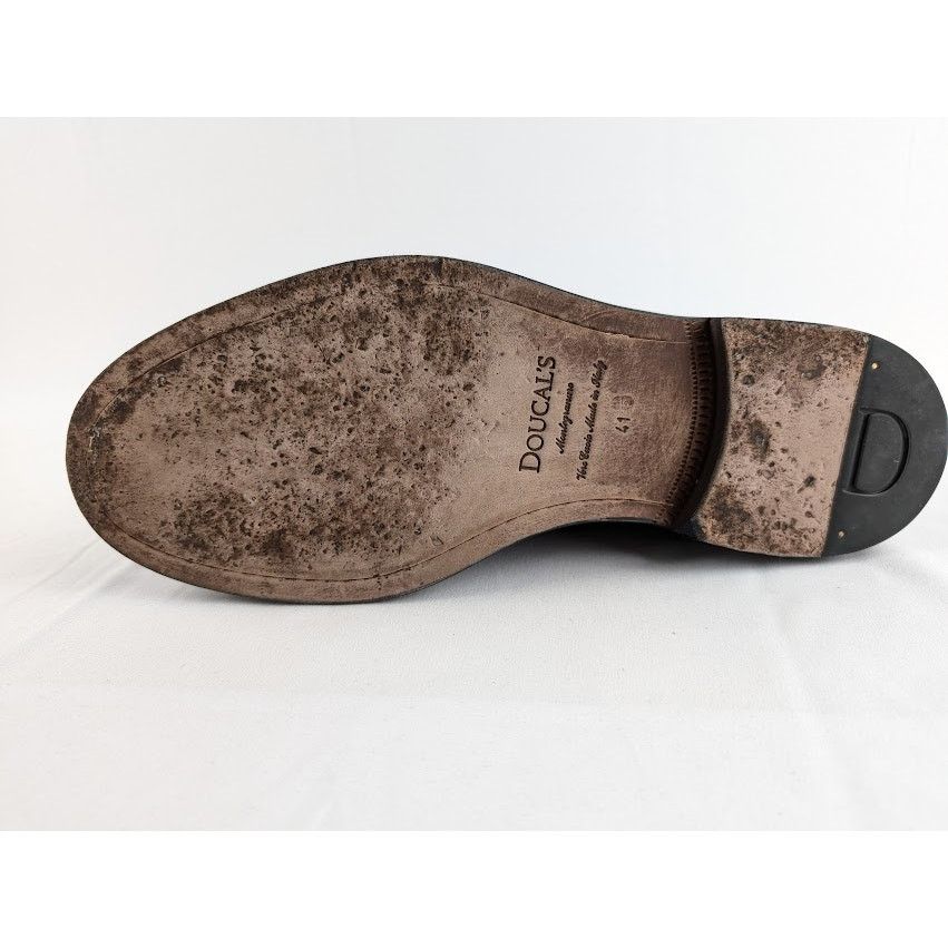 Doucal's o1rshd1 Leather Shoes in Black Size US 8.5 / EU 41-42 - 5 Thumbnail