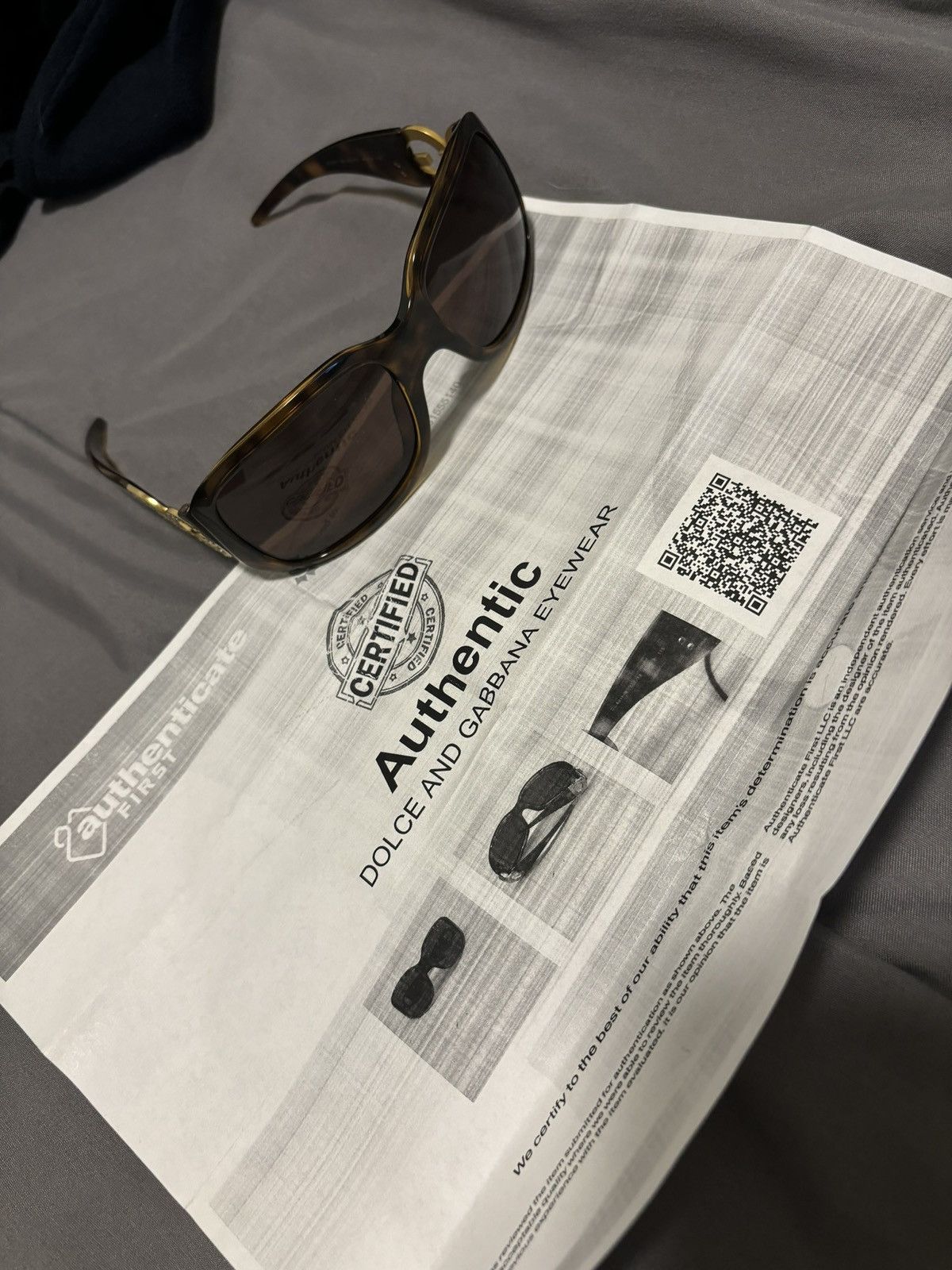 Dolce & Gabbana Authentic Dolce & Gabbana sunglasses Size ONE SIZE - 1 Thumbnail