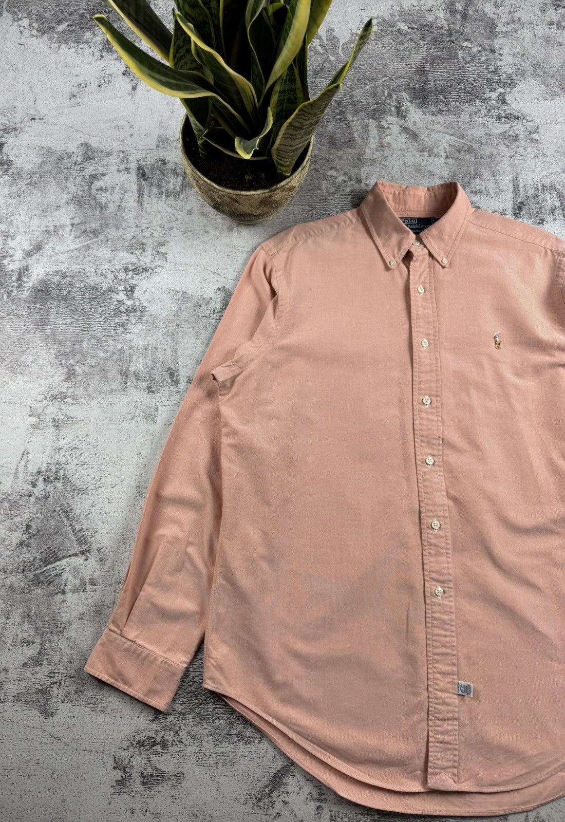 Polo Ralph Lauren Polo Ralph Lauren Basic Blank 90S Longsleeve Button Shirt Size US L / EU 52-54 / 3 - 2 Thumbnail