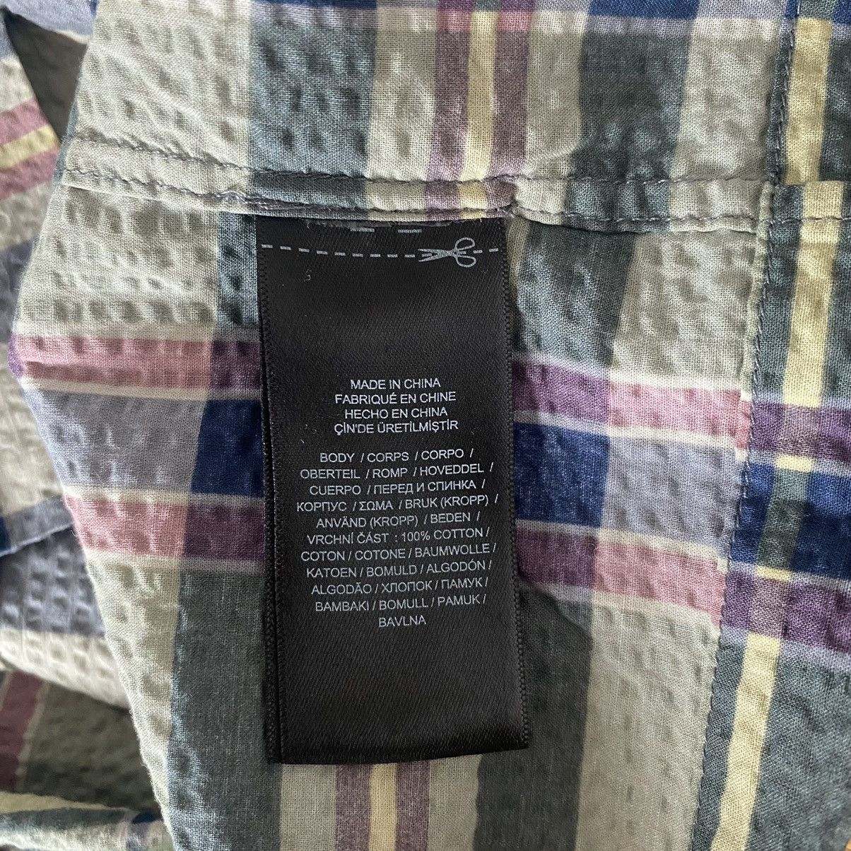 RRL Ralph Lauren RRL Double RL Ralph Lauren Plaid Madras Seersucker Workwear Size US XS / EU 42 / 0 - 7 Thumbnail