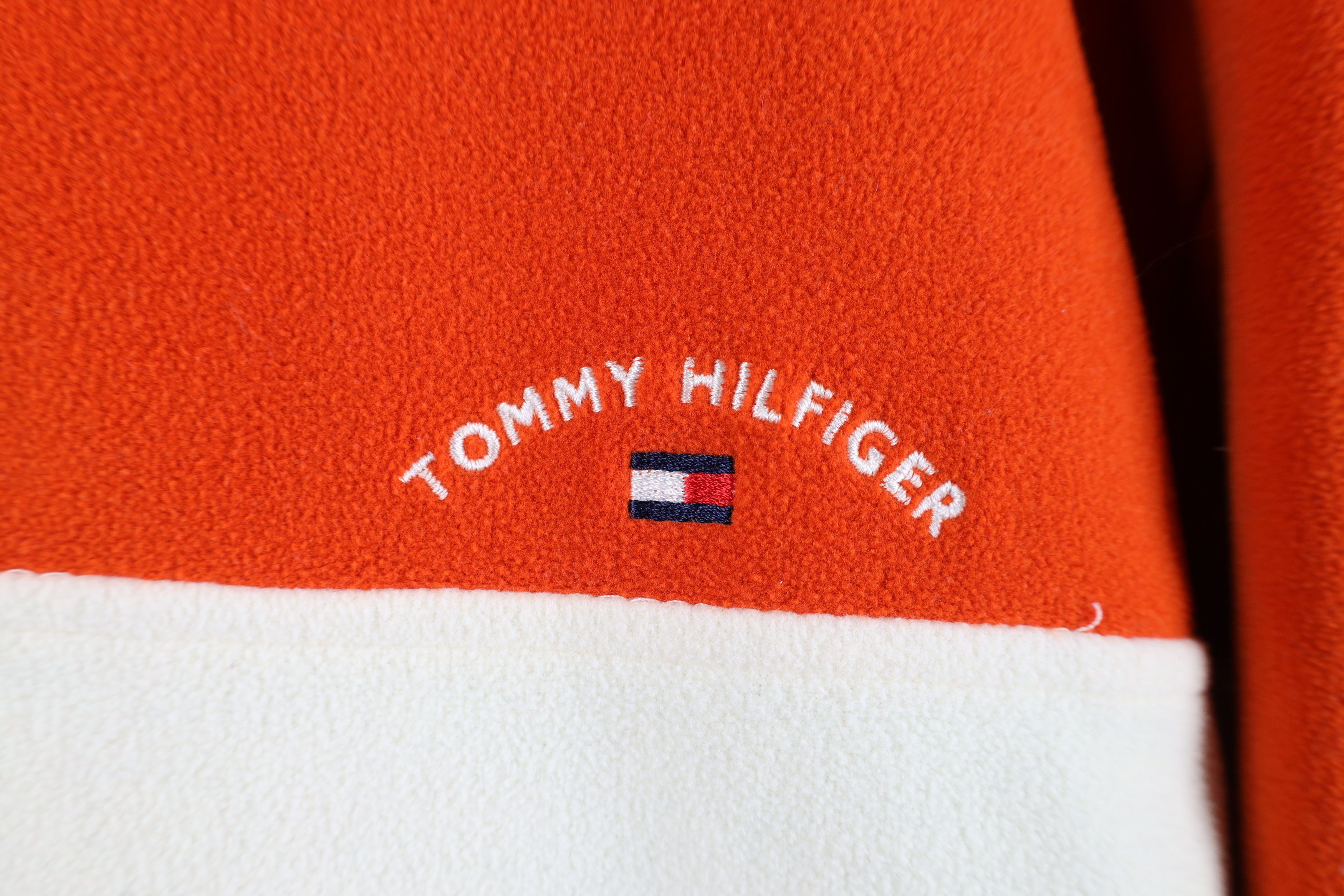 Tommy Hilfiger Vintage 90s Y2K Tommy Hilfiger Half Zip Pullover Sweater Size US XL / EU 56 / 4 - 4 Thumbnail