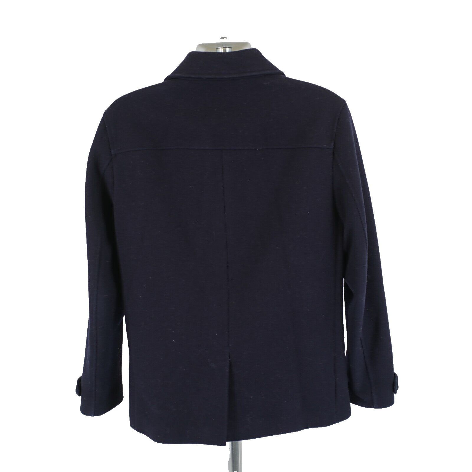 Forever 21 Forever 21 Men's Blue Wool Blend Peak Lapel Double Breasted Size US XL / EU 56 / 4 - 9 Thumbnail