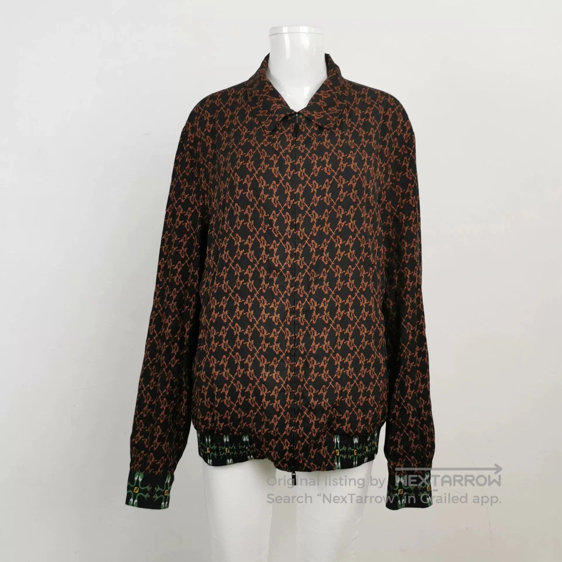 Fendi Fendi Color Block Lapel Reversible Coat. Size US L / EU 52-54 / 3 - 3 Thumbnail