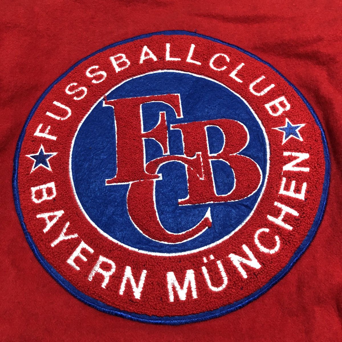 Vintage Rare Original Vtg Fc Bayern Munchen Wool Varsity Jacket Size US M / EU 48-50 / 2 - 7 Thumbnail
