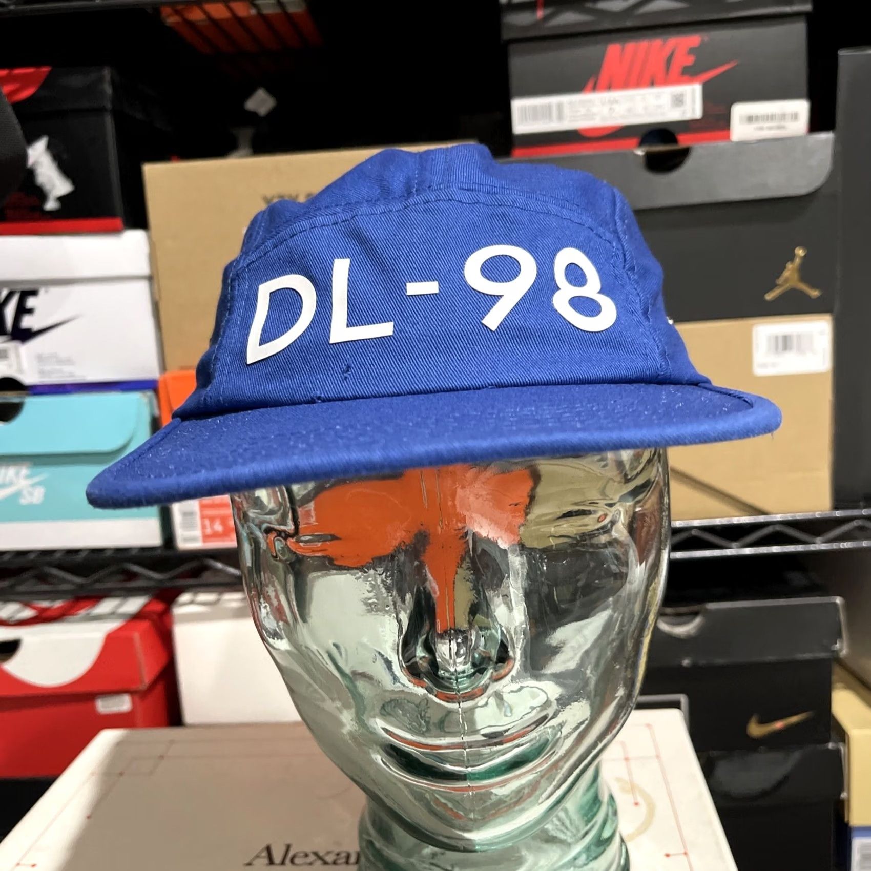 Diamond Supply Co. Diamond Supply Co Cap Hat Mens Strap Back 5 Panel Adjustable Blue Hat Size ONE SIZE - 2 Thumbnail