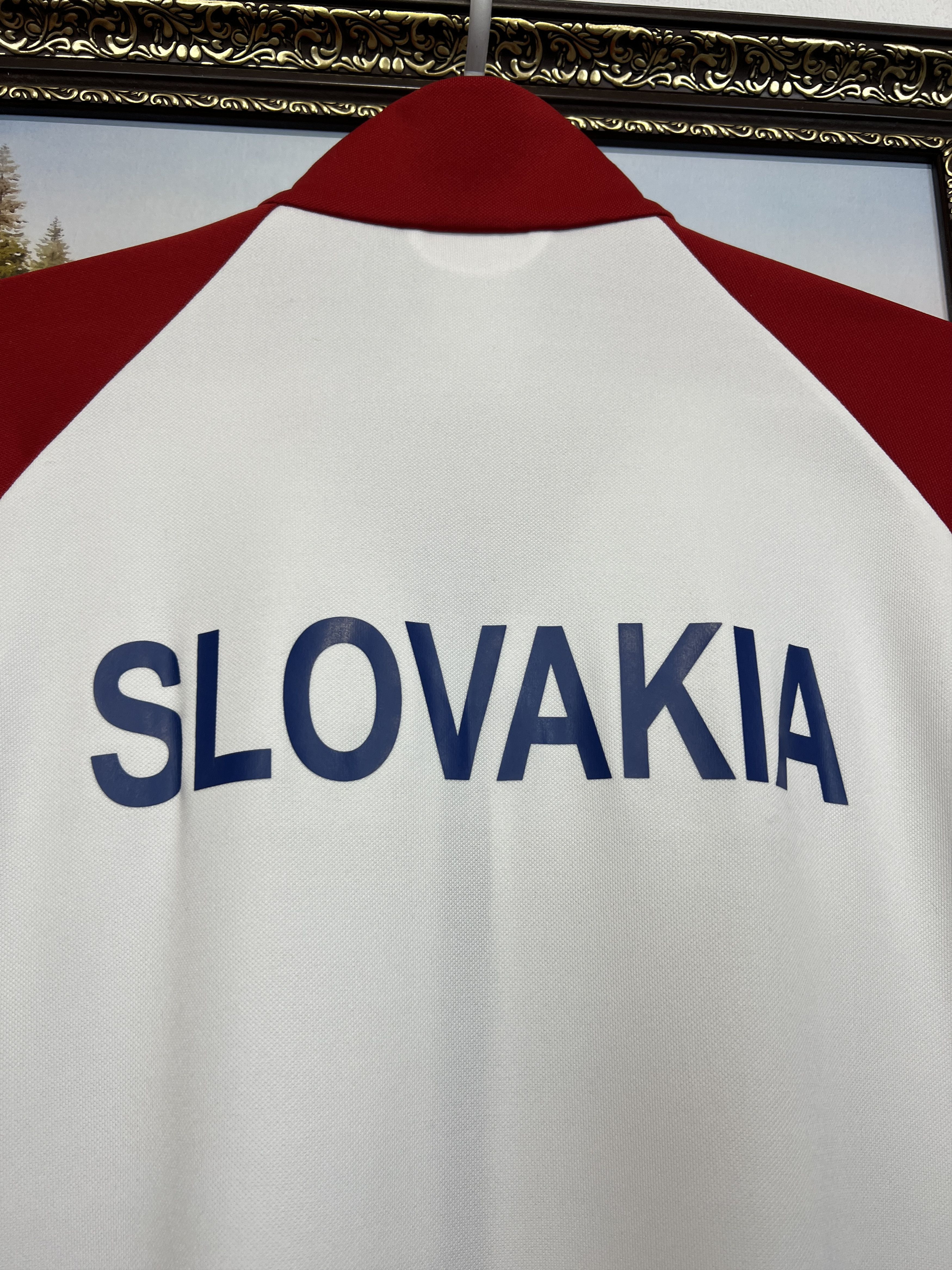 Adidas Slovakia Football Jacket Soccer Track Top National Rare Size US M / EU 48-50 / 2 - 11 Thumbnail