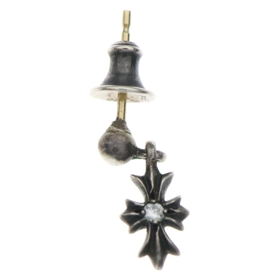 Chrome Hearts Chrome Hearts Diamond Tiny CH Cross Drop Earring Size ONE SIZE - 2 Thumbnail