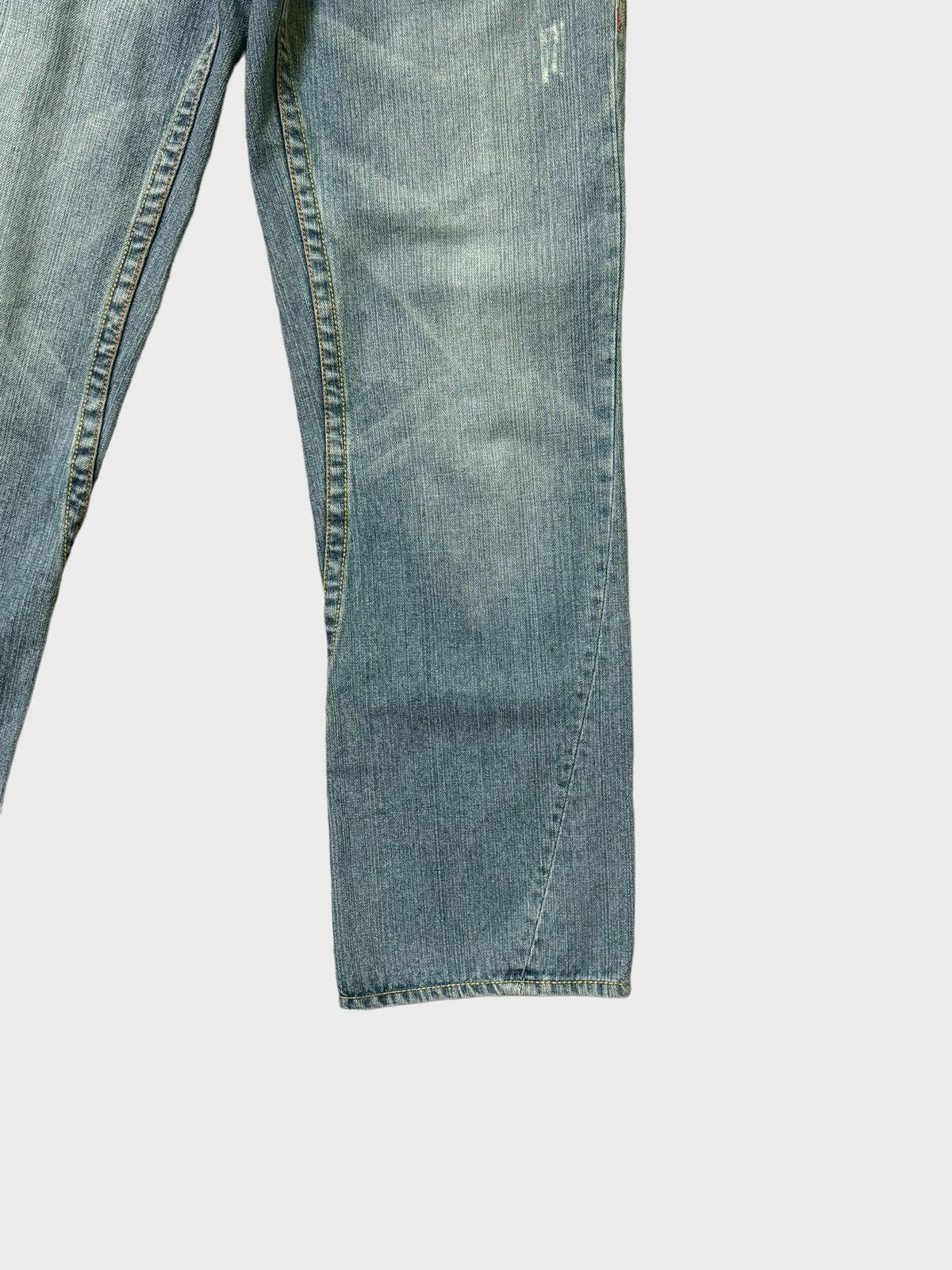 True Religion × Vintage TRUE RELIGION JOEY BIGT SPİRAL CUT DENIM JEANS Size US 31 - 7 Thumbnail