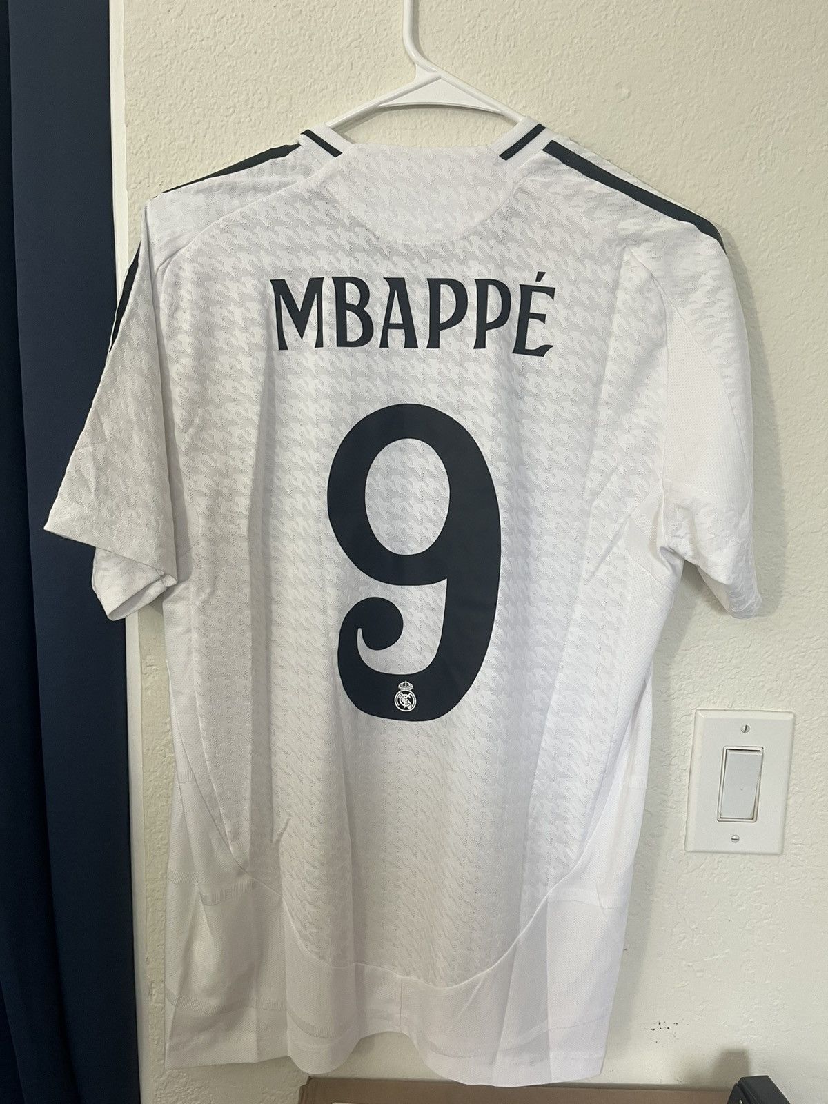 Adidas Adidas Real Madrid 2024/25 Authentic Soccer Jersey Mbappe 9 Size US M / EU 48-50 / 2 - 5 Thumbnail