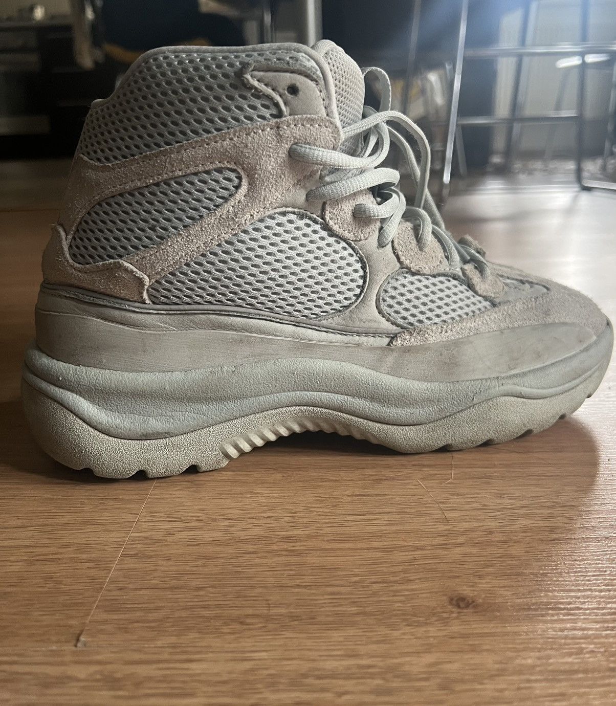 Yeezy YEEZY X Adidas Desert Boots “ROCK” Size US 9.5 / EU 42-43 - 4 Thumbnail
