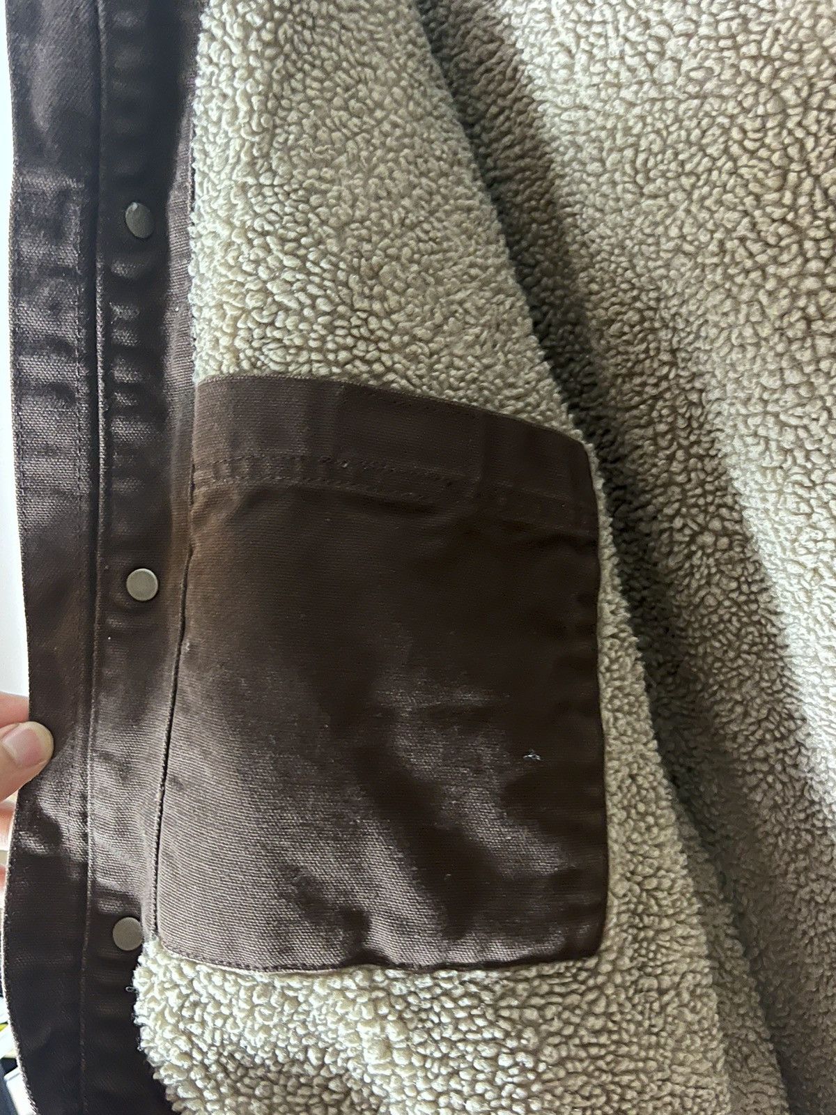 Carhartt × Carhartt Wip × Vintage Carhartt Sherpa Hoodie Size US XL / EU 56 / 4 - 10 Thumbnail