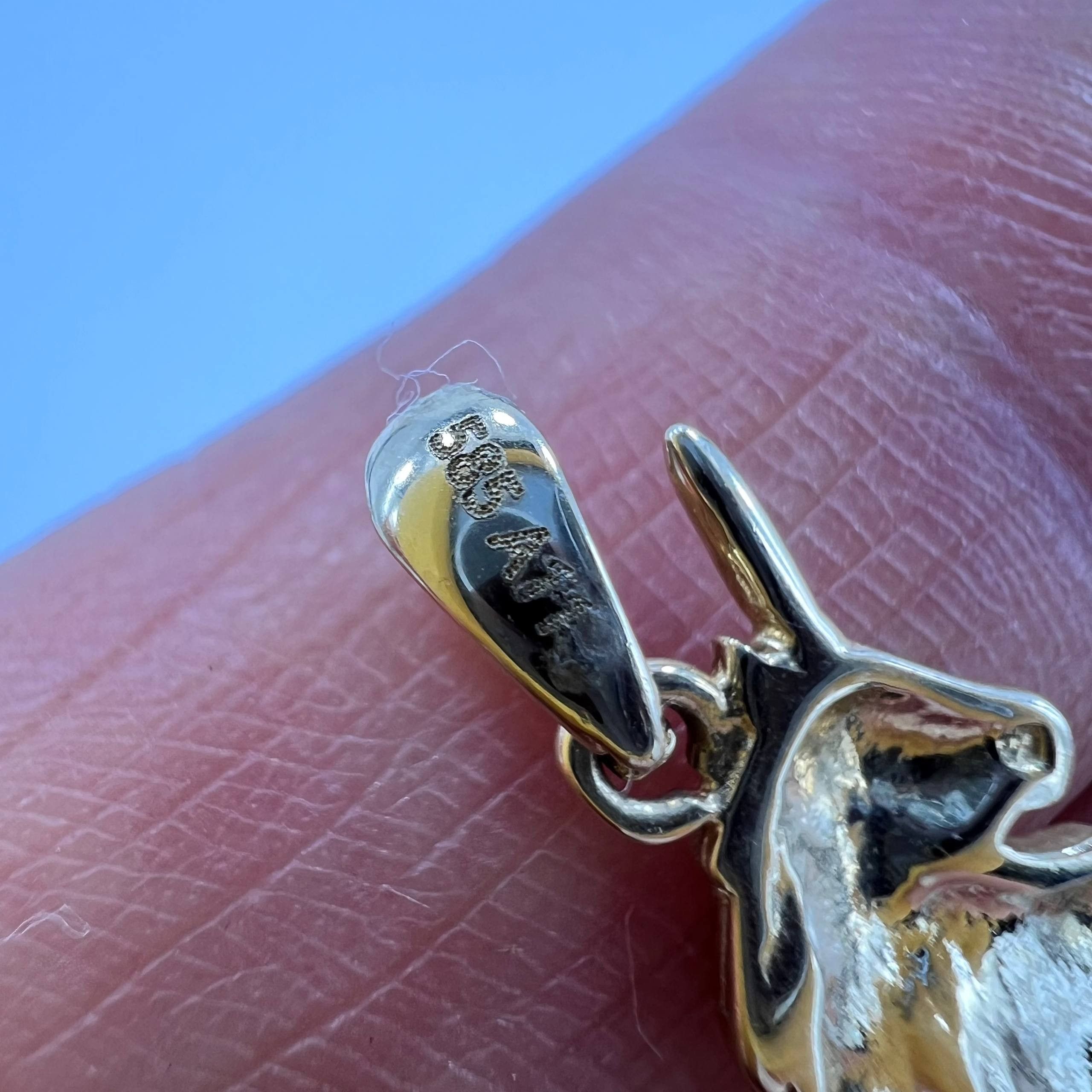 Other New 14K Gold Unicorn Pendant Italy Horse Gift for Her1.7g Size ONE SIZE - 6 Thumbnail