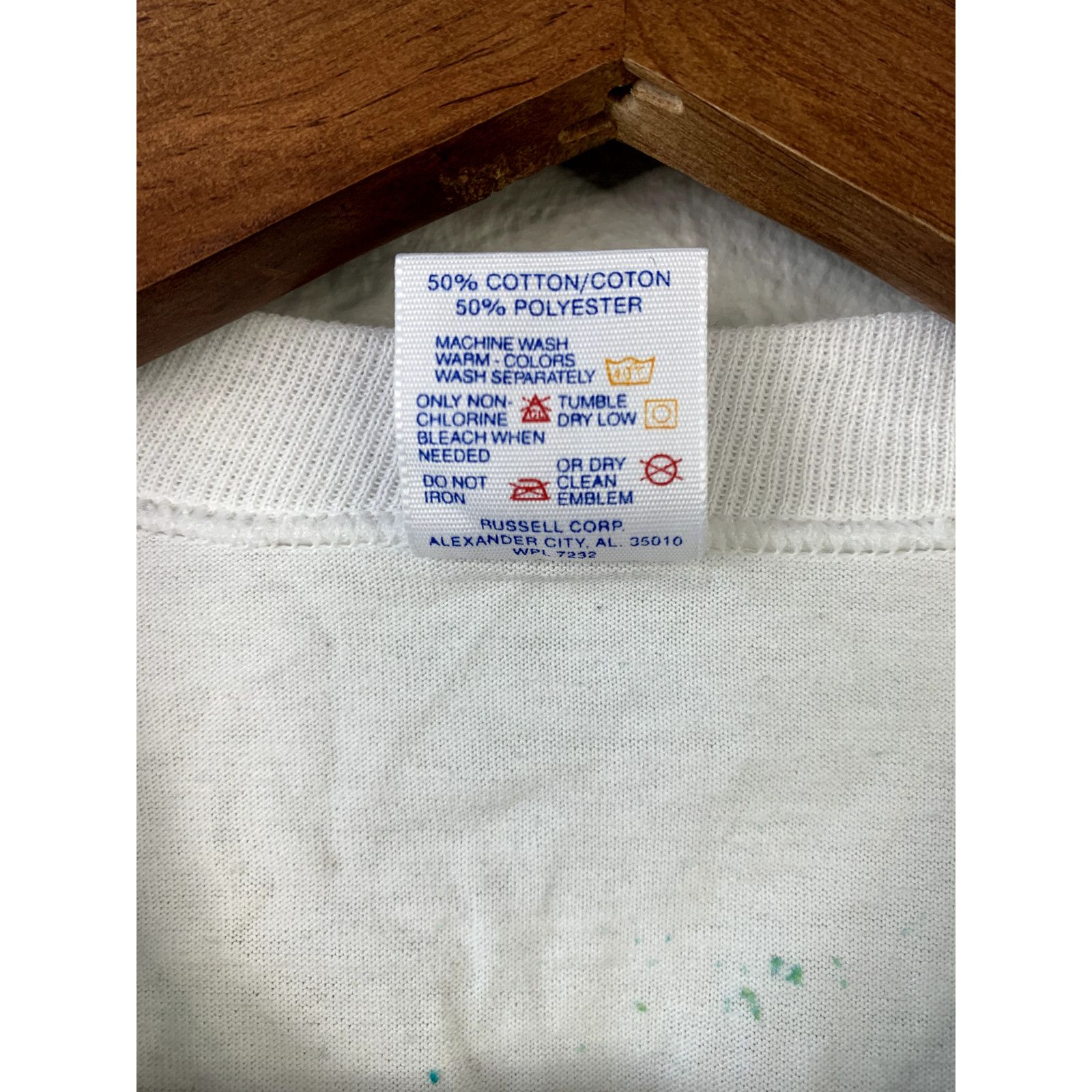 Jerzees Vintage Test Print Shirt Sun Valley Washington White L Tee Size US L / EU 52-54 / 3 - 9 Thumbnail
