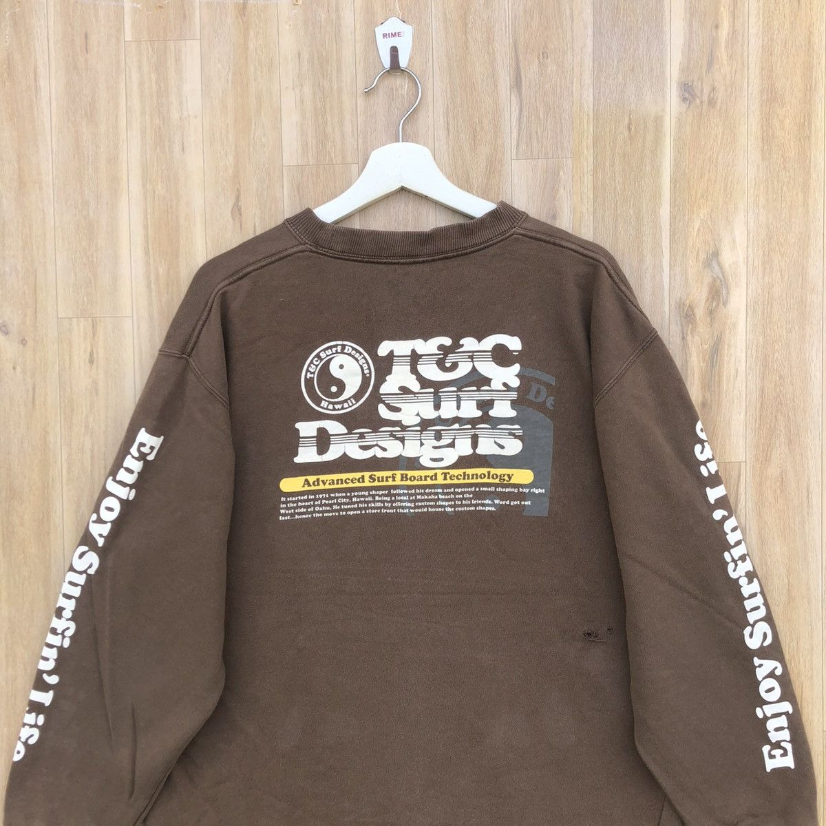 Vintage Vintage Surf T&C Surf Designs Crewneck Sweatshirt Size US XL / EU 56 / 4 - 2 Thumbnail