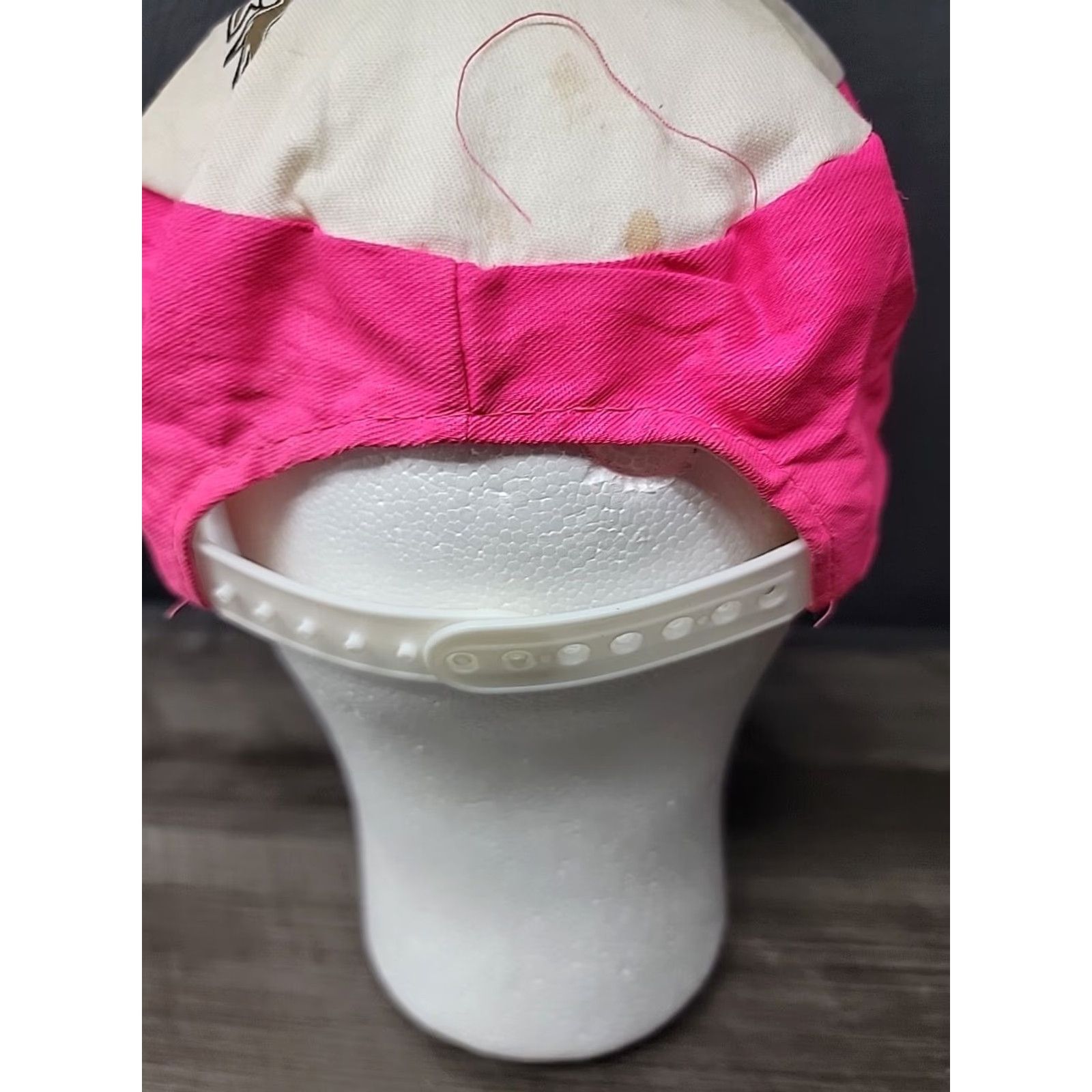 Pinko Circus Circus Hat Mens SnapBack Adjustable Baseball Cap Pink Painter Cap Las Vegas Reno Hotel Casino Front Patch Size ONE SIZE - 7 Thumbnail