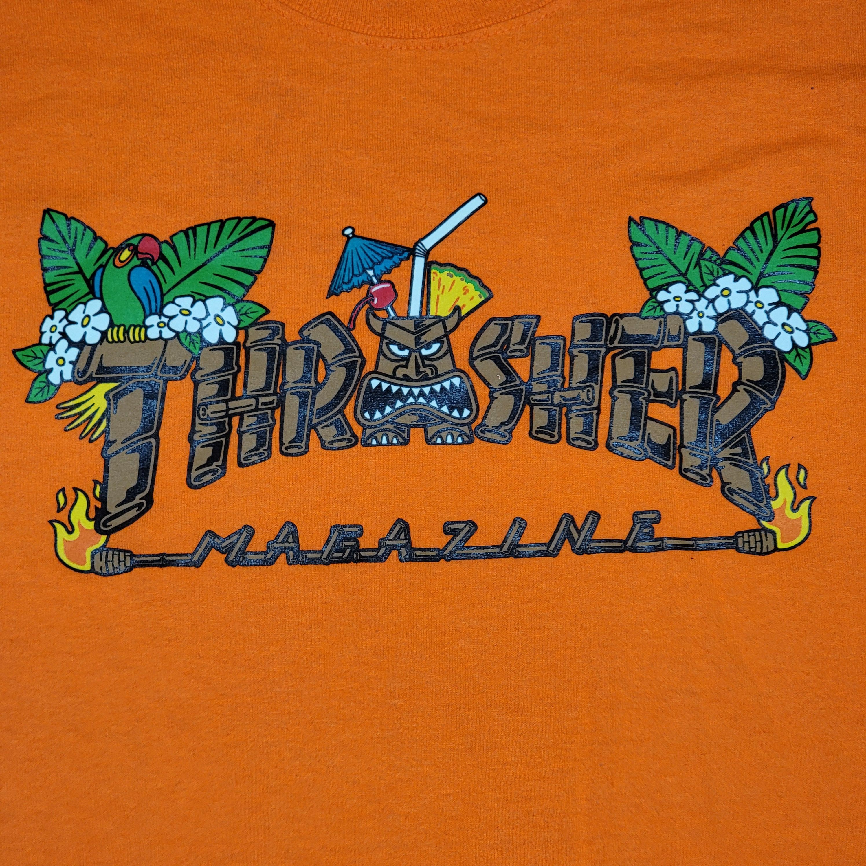 Thrasher Thrasher Magazine SS Unisex Tee Tropical Thrasher - Large Size US L / EU 52-54 / 3 - 2 Thumbnail